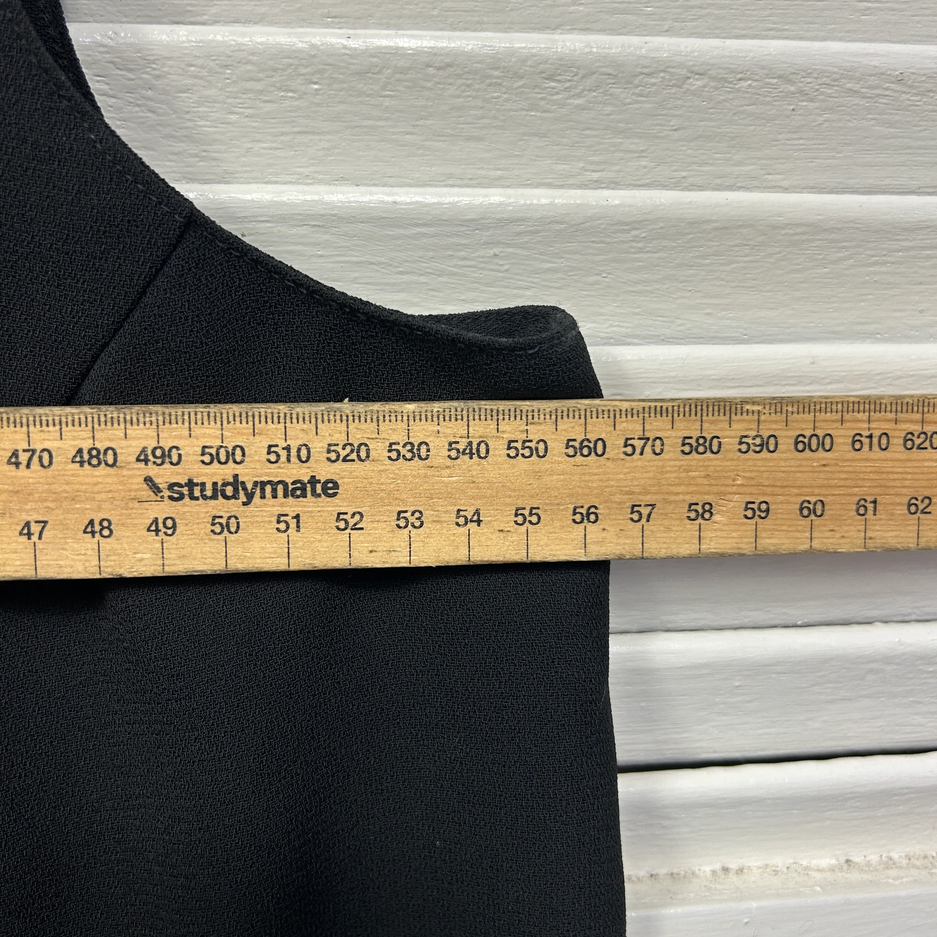Liz Davernport Top Size 16 Black Sleeveless Made in Australia - Image 7