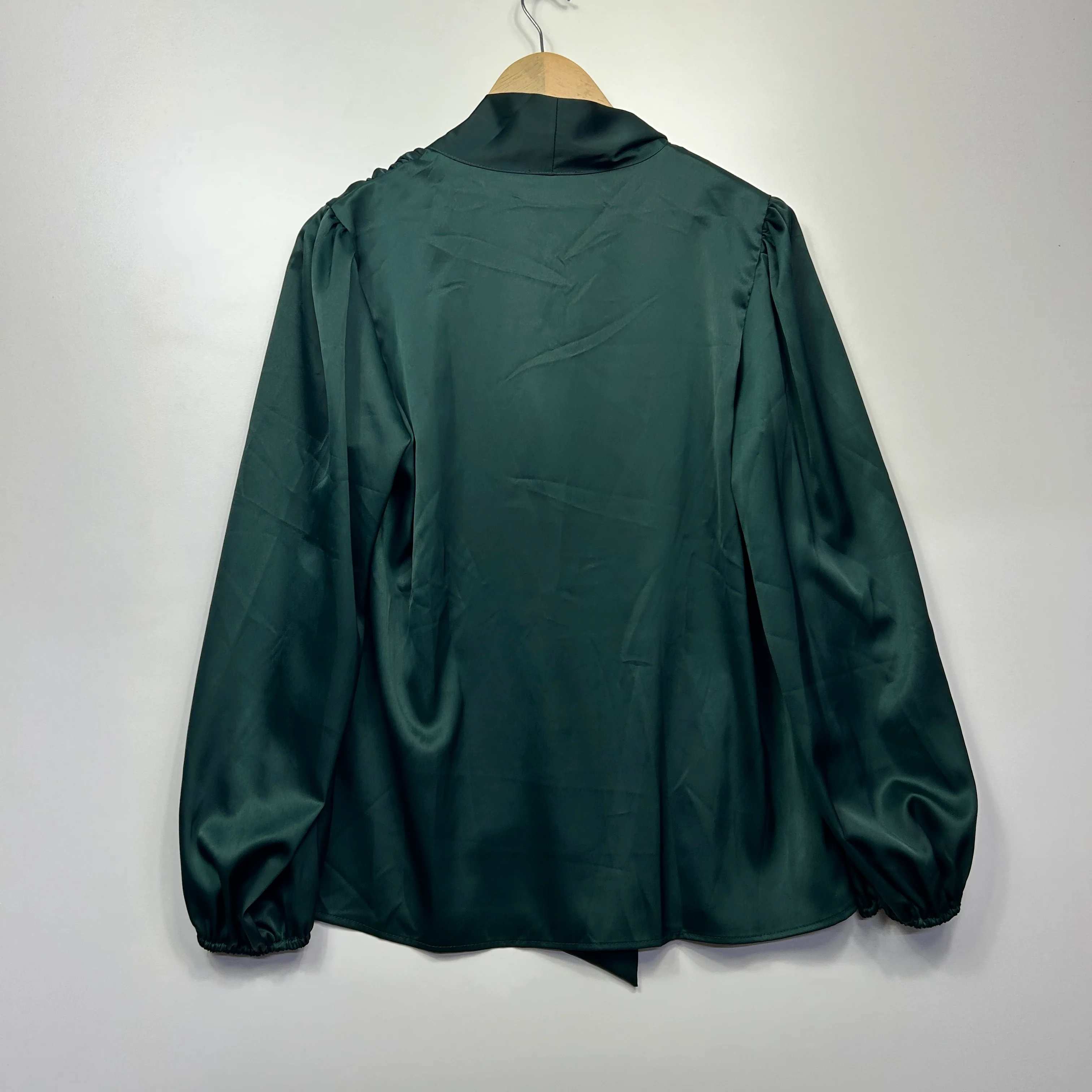 Shein Top Size 14 Large Green Long Sleeve - Image 4