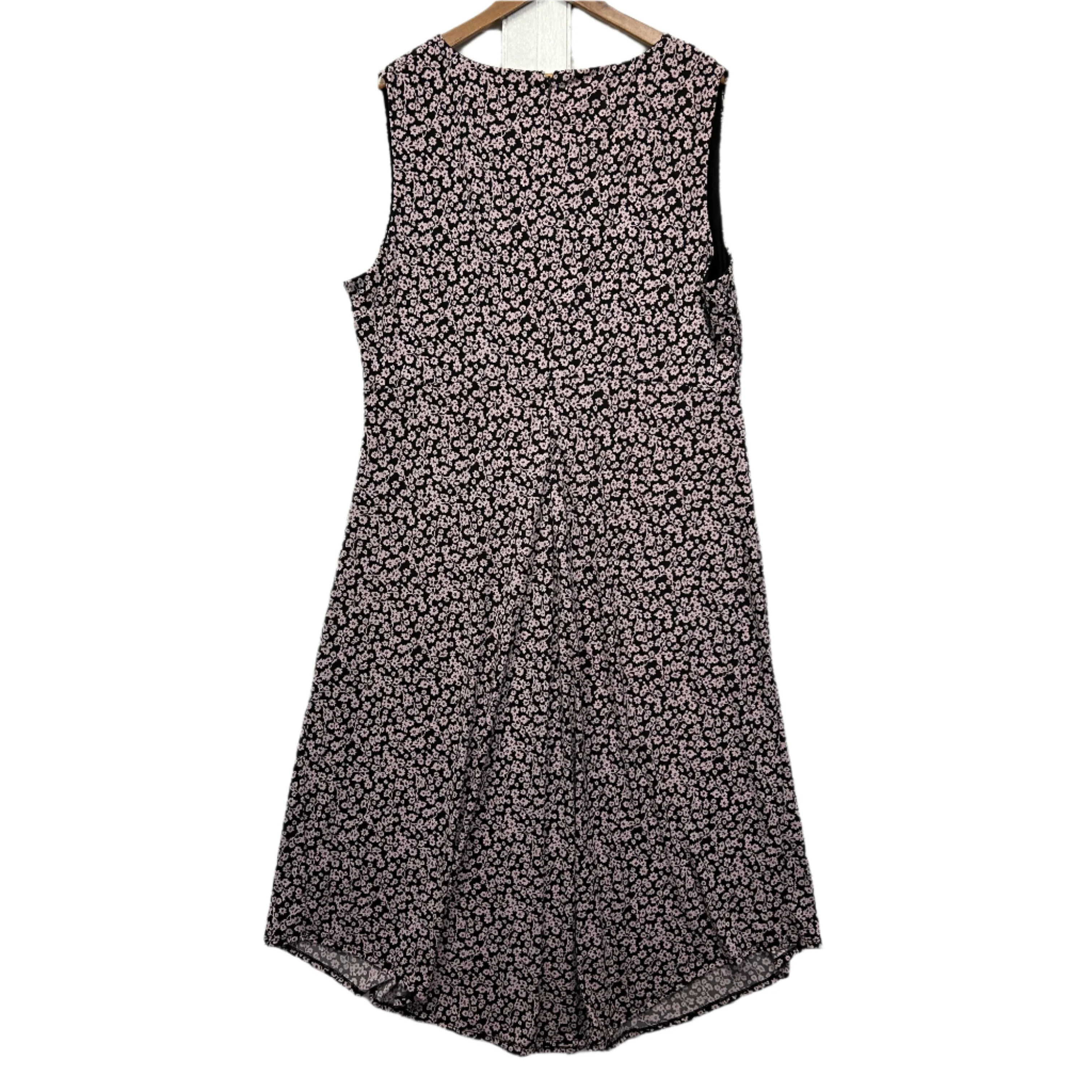 Basque Curve Dress 22 Sleeveless Floral Lined - Image 2