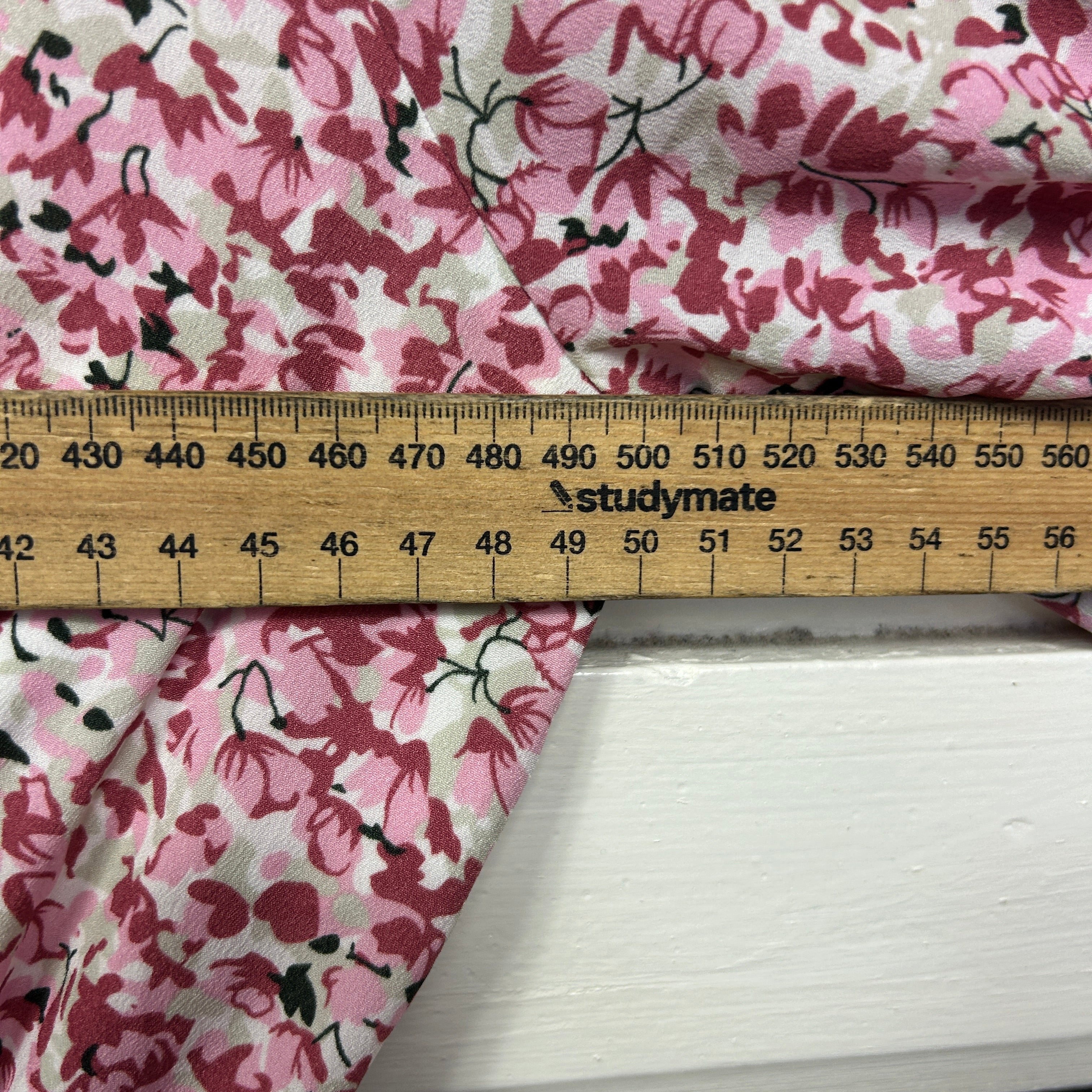 Forecast Dress Sizes 14 Pink Floral Short Sleeve - Image 7