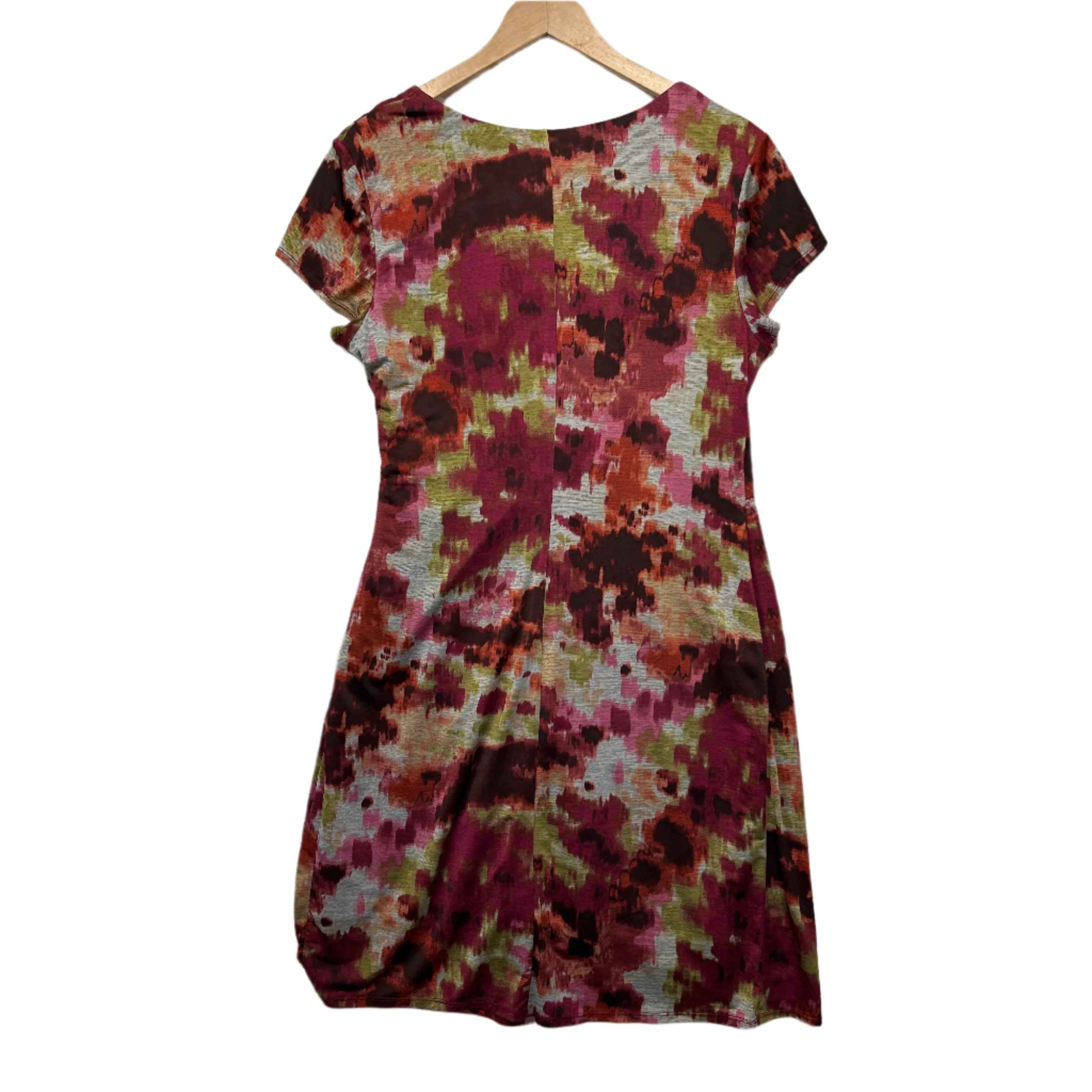 Ronni Nicole Dress Size 14 Short Sleeve Multicoloured Lined - Image 2