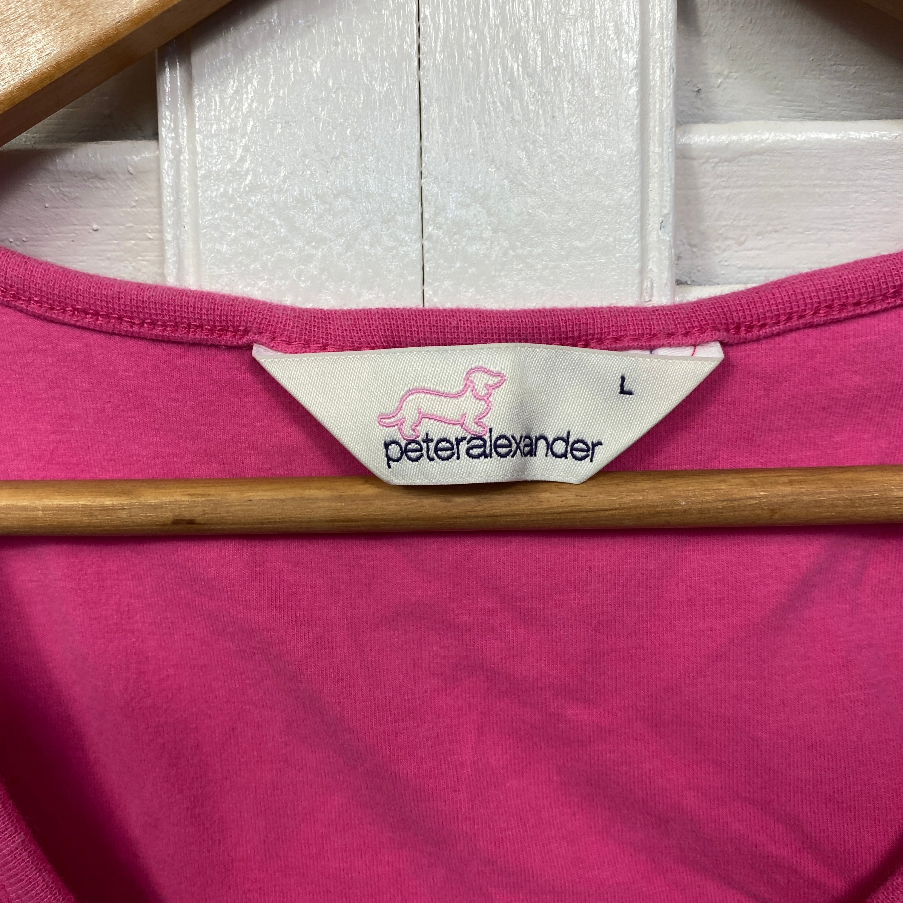 Peter Alexander PJ Tank Top Size 14 Large Sleeveless Pink - Image 4