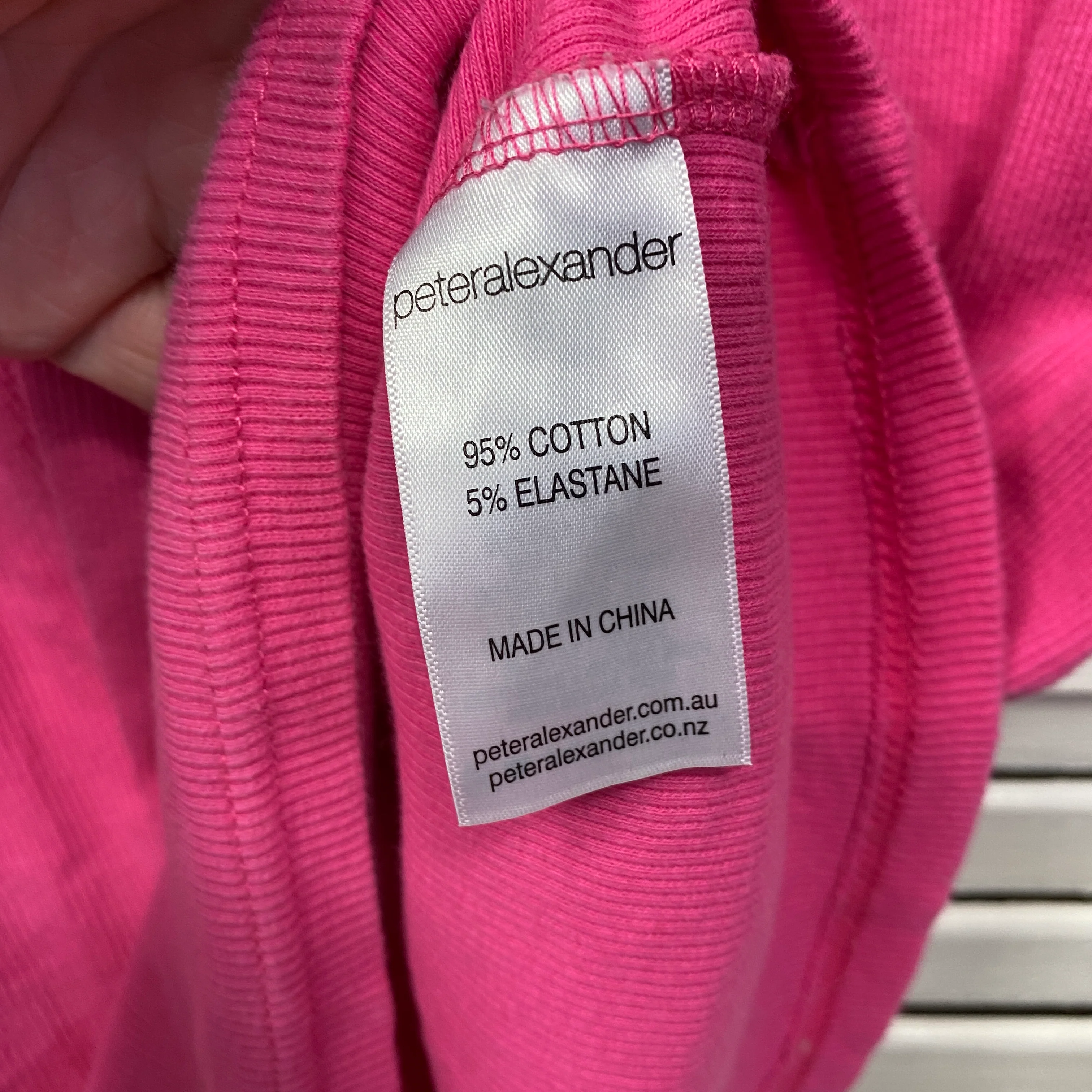 Peter Alexander PJ Tank Top Size 14 Large Sleeveless Pink - Image 5