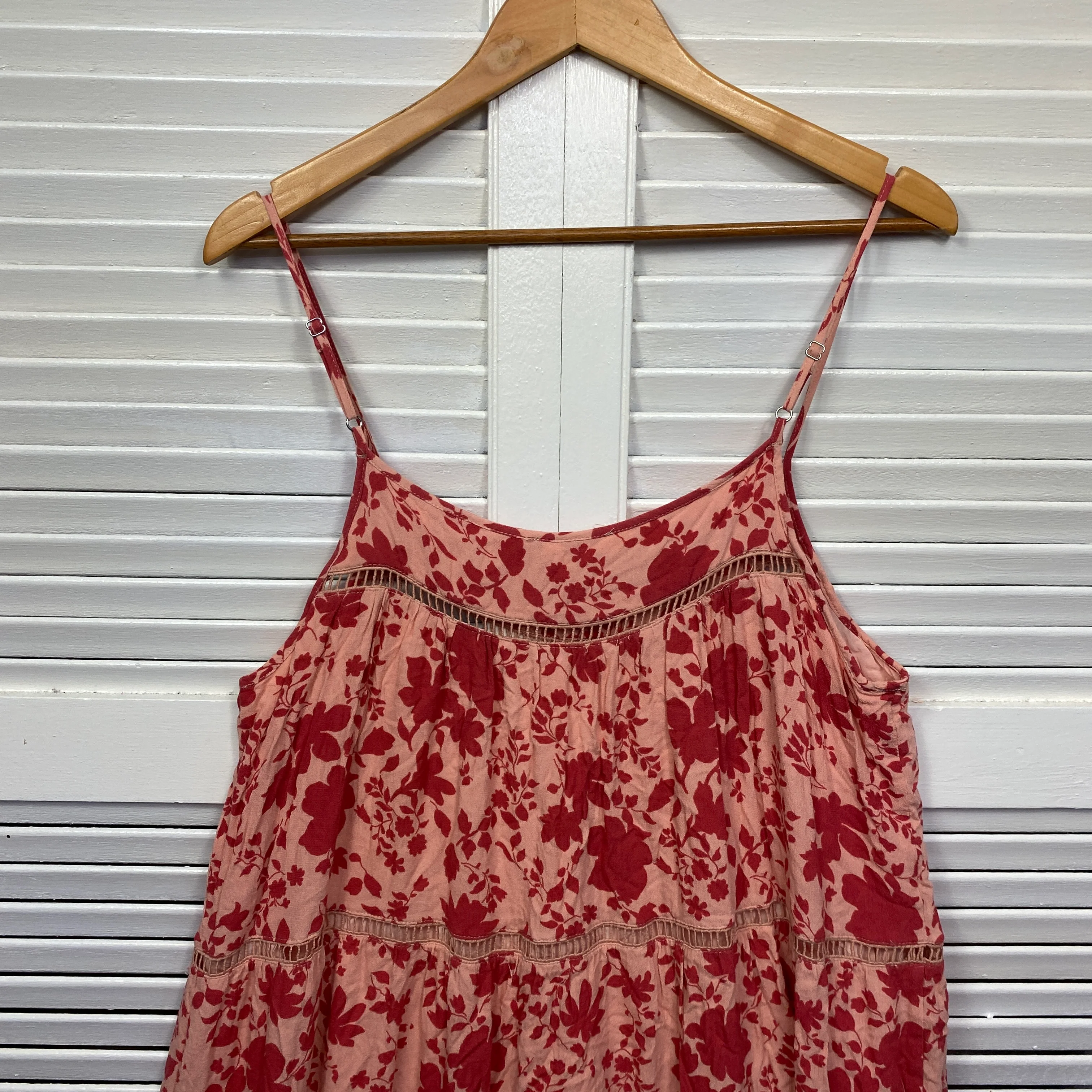 Fate + Becker Dress Size 14 Multicoloured Sleeveless Smock Viscose - Image 5