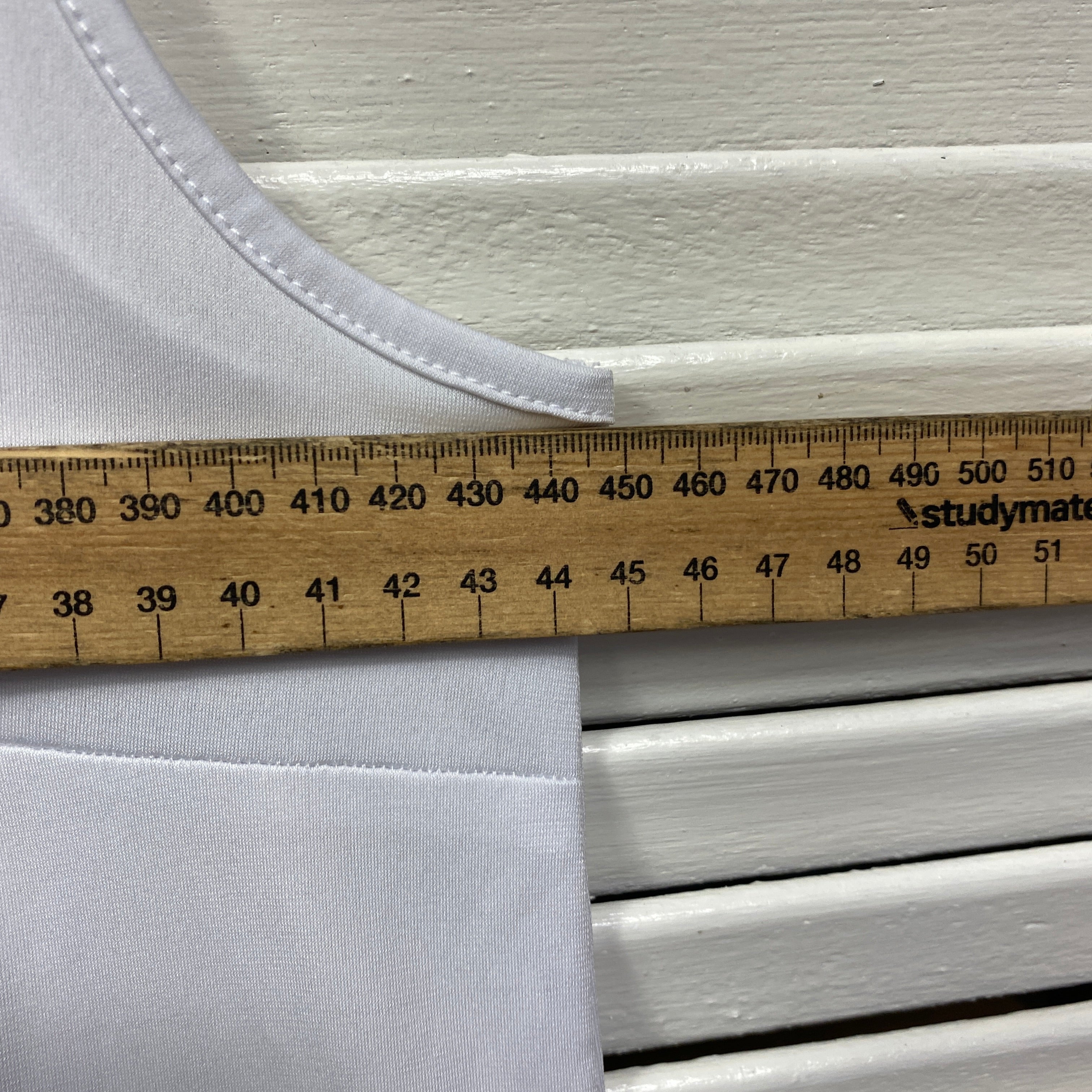 Taking Shape Top Petites Plus XXSP 12 14 Sleeveless Tank White - Image 7