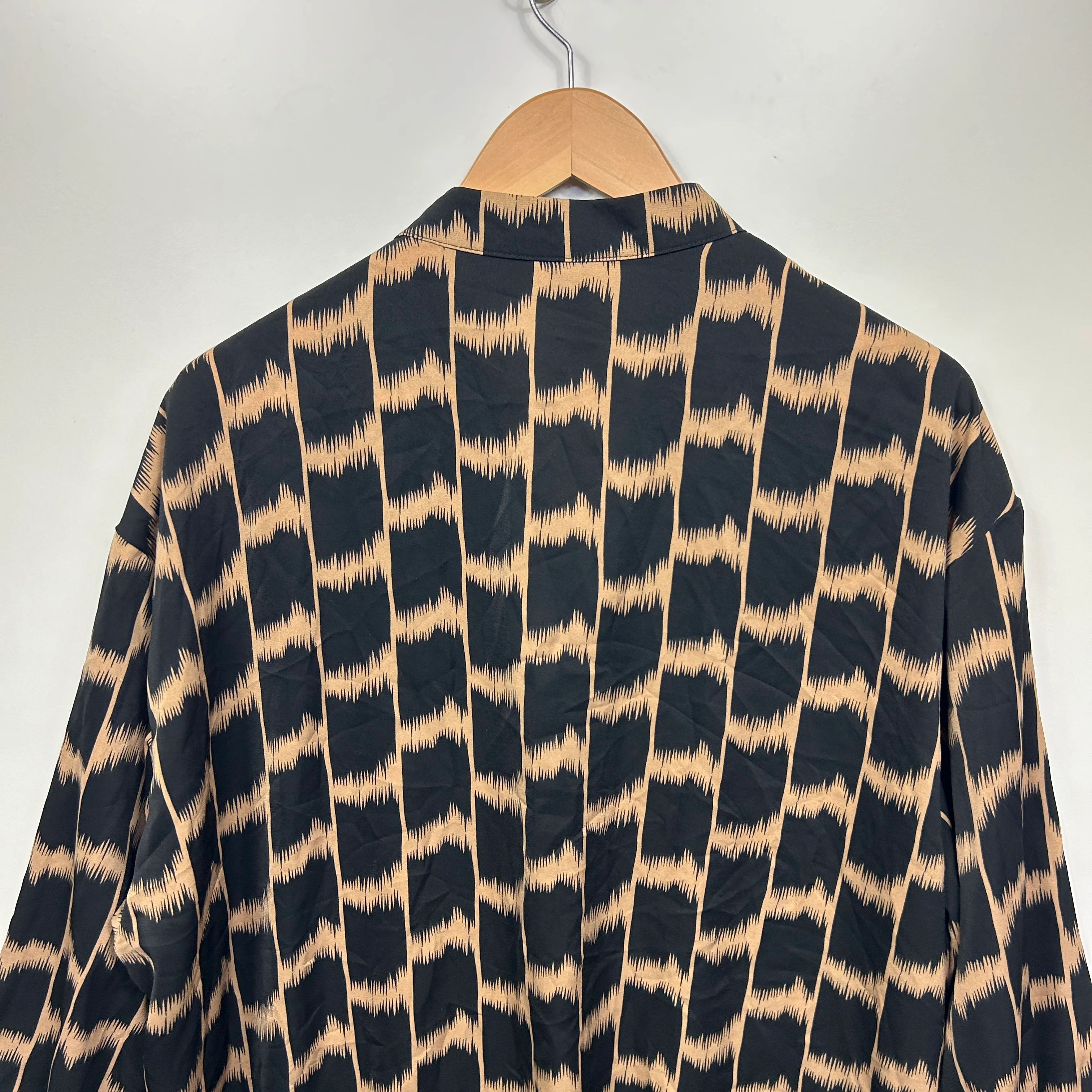 Shein Top Size 14 Large Long Sleeve Black - Image 4