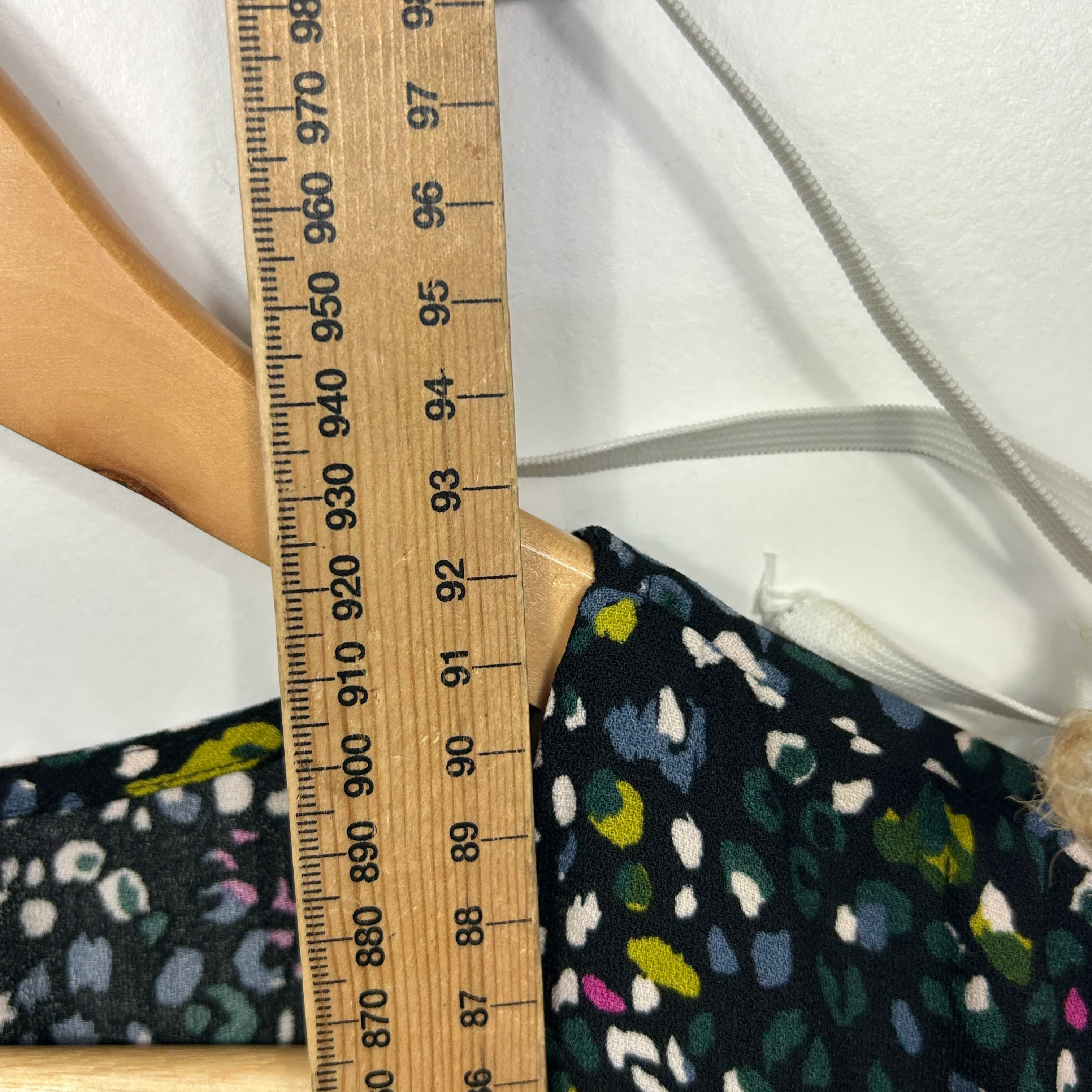 Anko Black Multicoloured Floral Print Dress - Size 16 - Image 6
