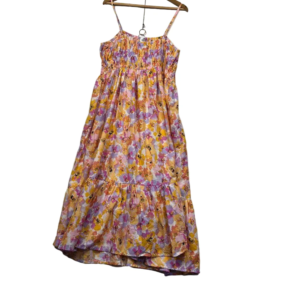 Anko Cotton Multicolour Floral Maxi Dress - Size 18 - Image 5