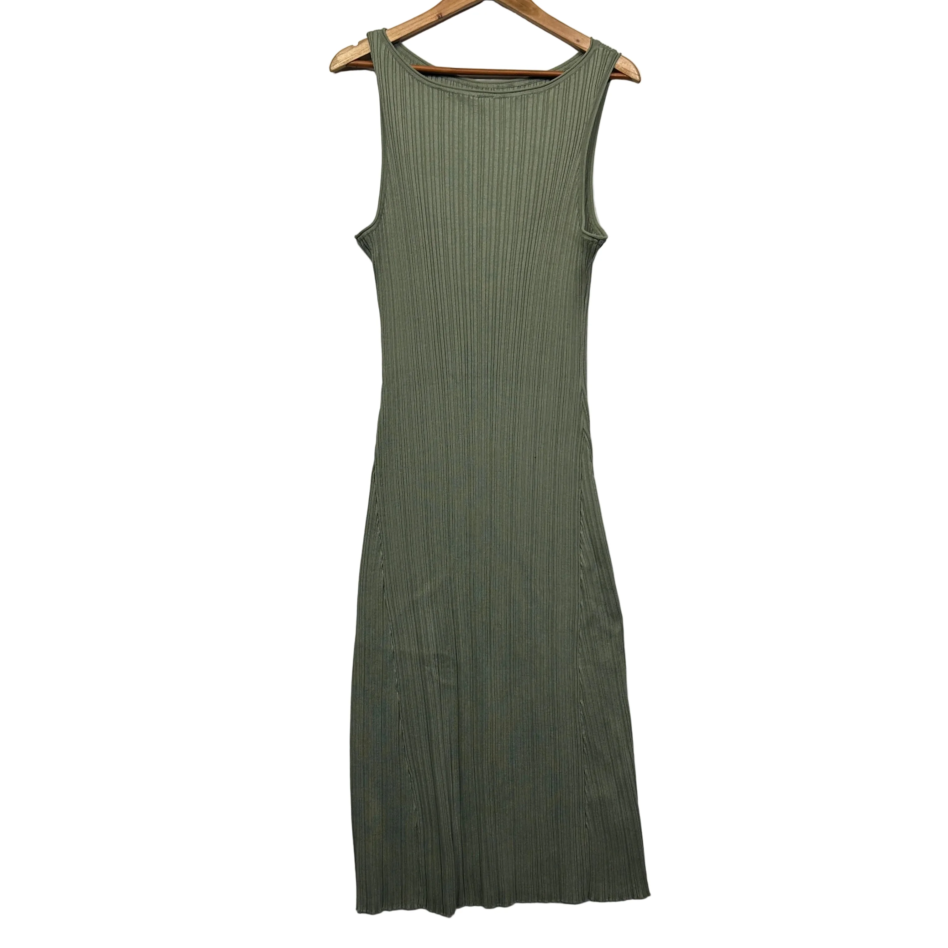 Anko Olive Bodycon Dress - Size 14 - Image 2