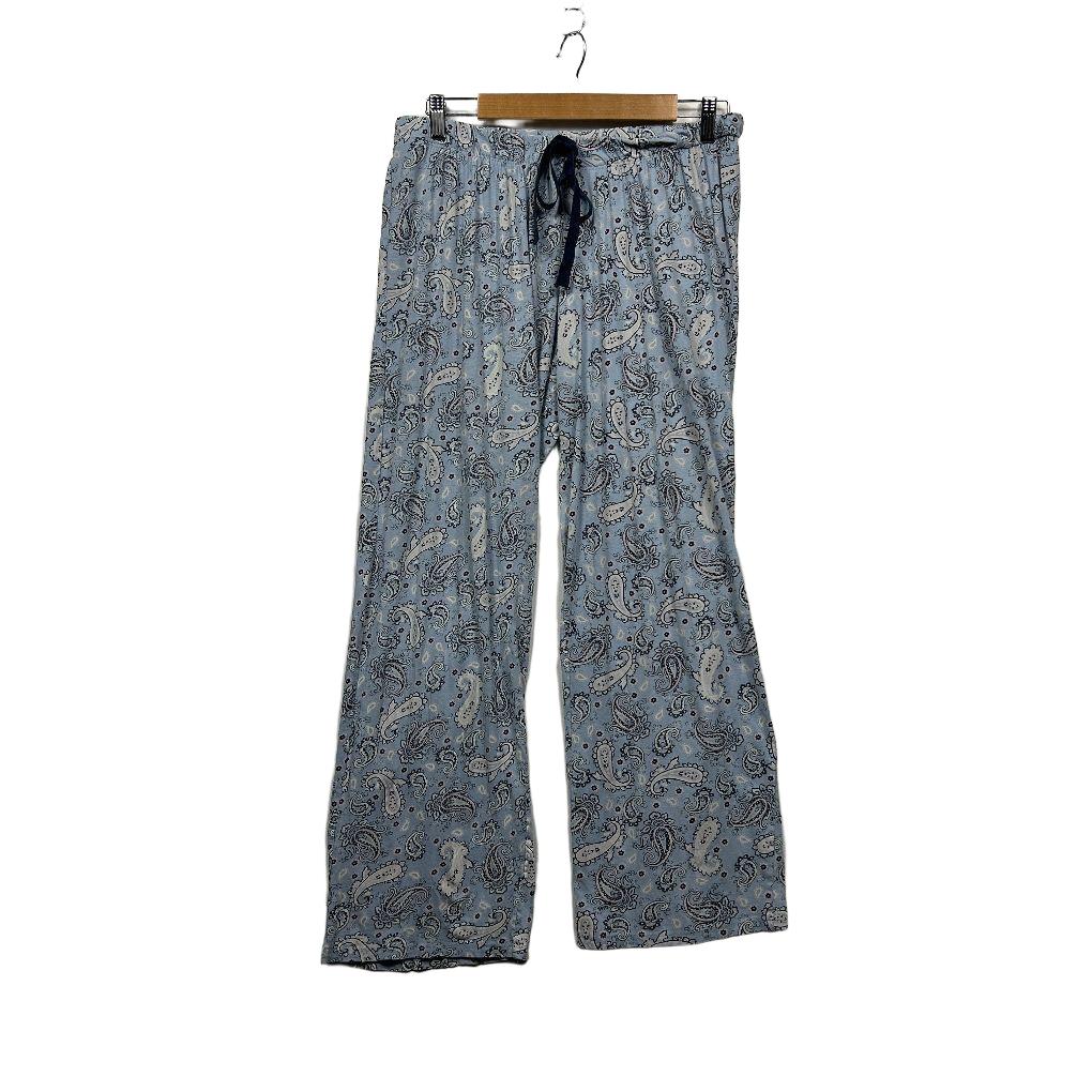 Anko Sleep Blue Paisley PJ Pants - Size 14-16