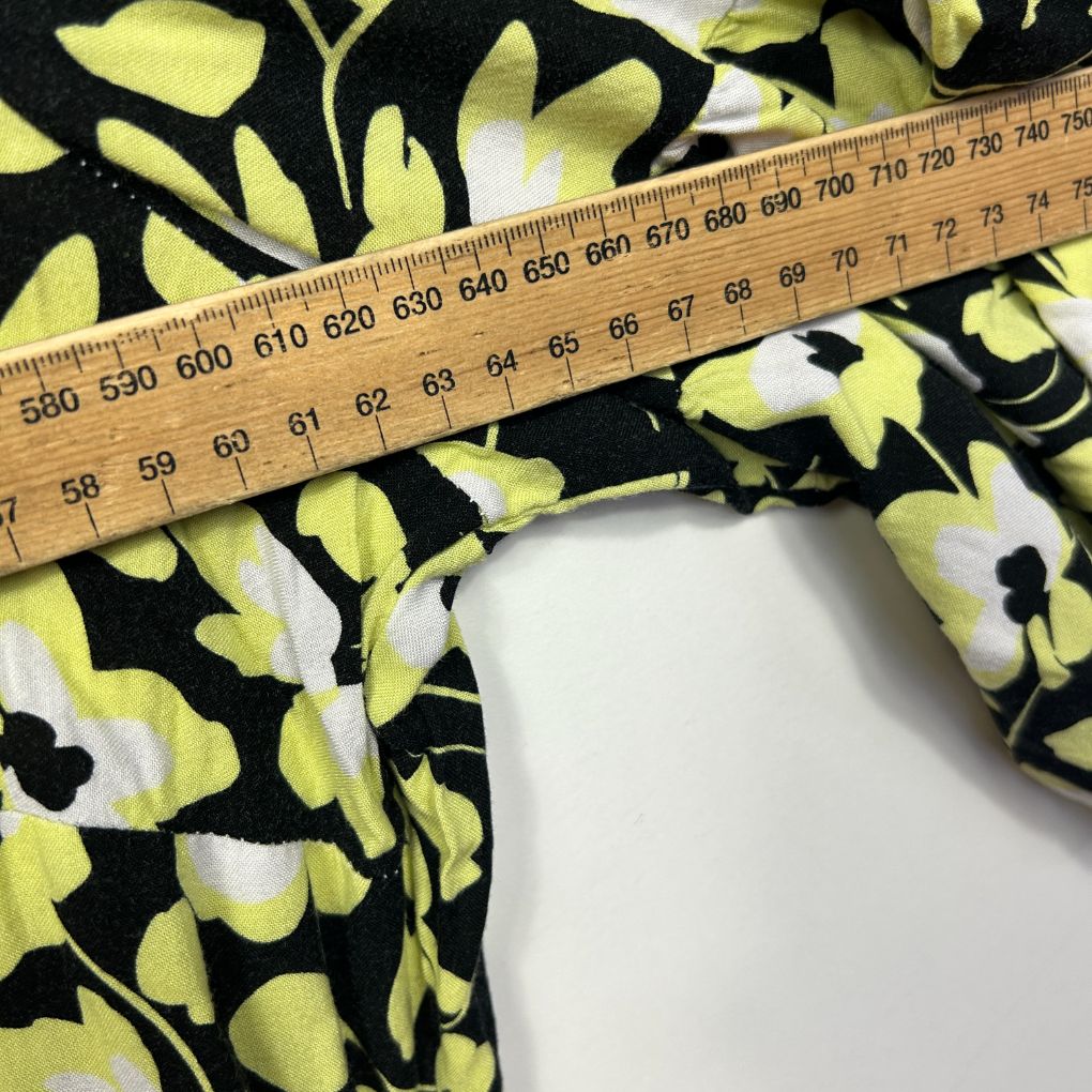 Autograph Black Floral Dress - Size 22 - Image 5