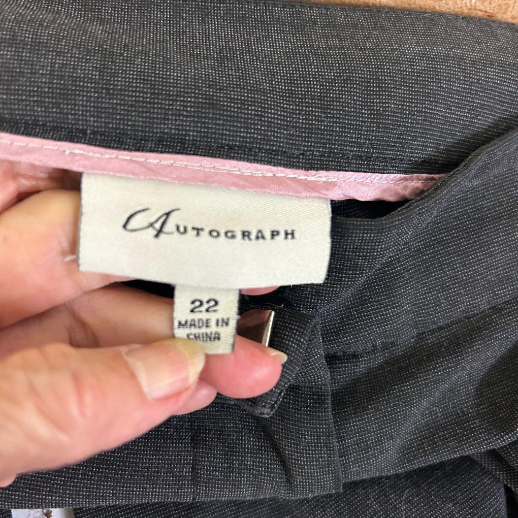 Autograph Grey Pants - Size 22 - Image 2