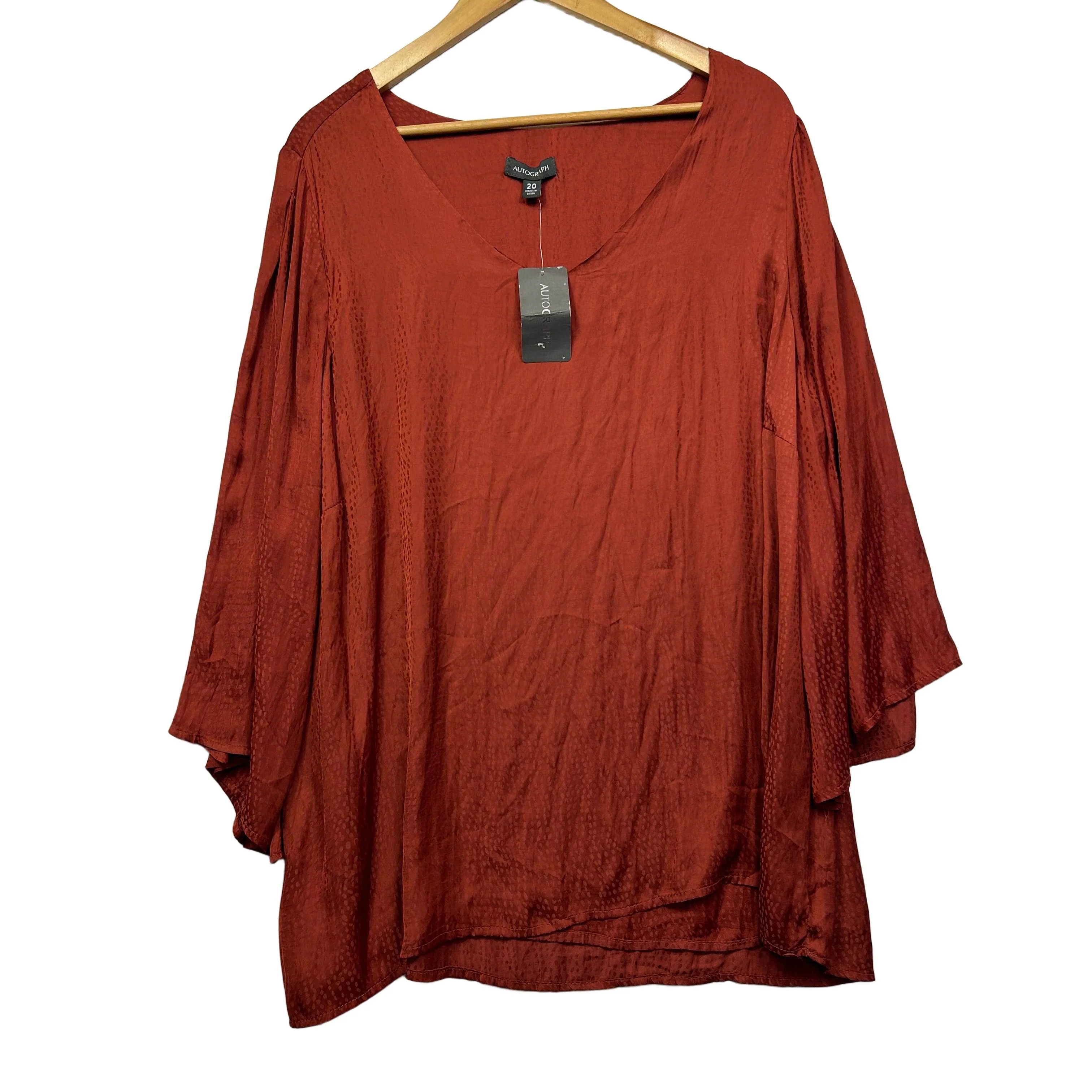 Autograph Rust Top - Size 20