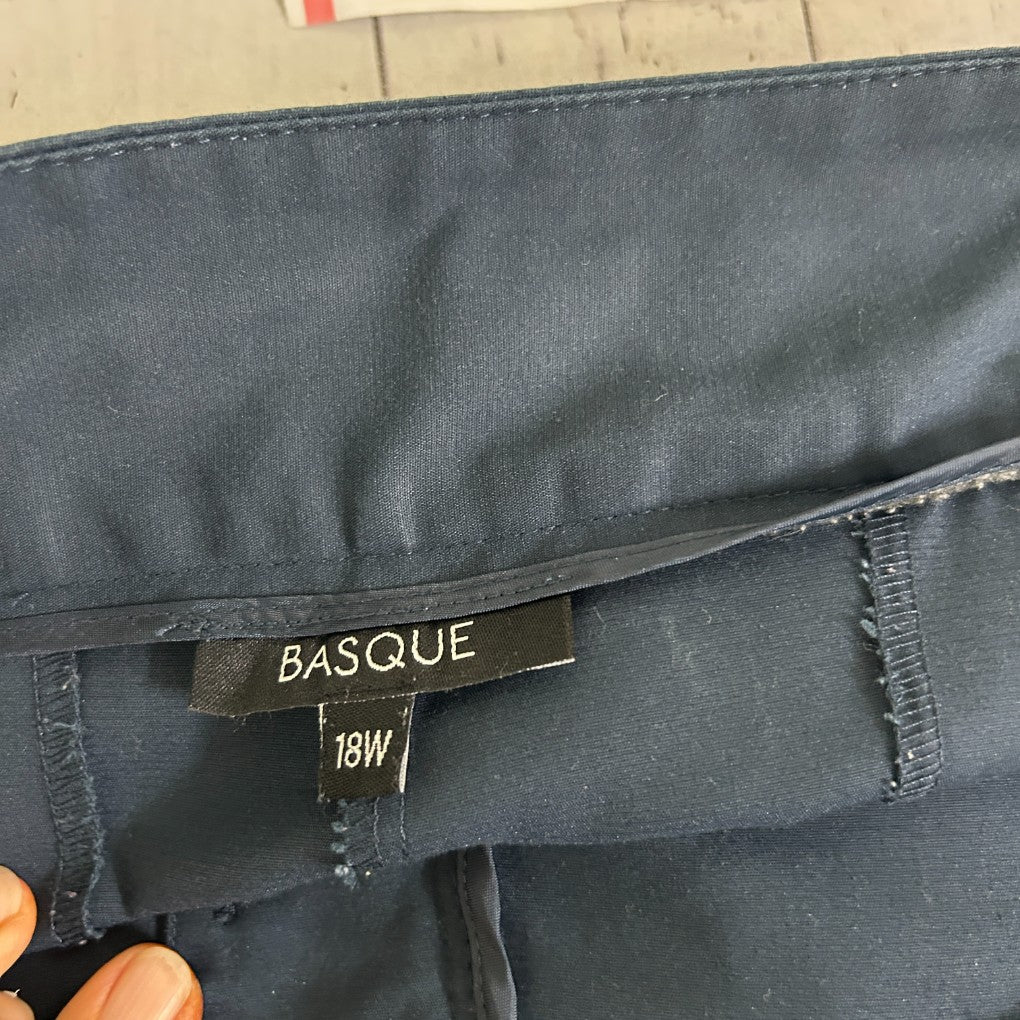 Basque Navy Trousers - Size 18W - Image 2