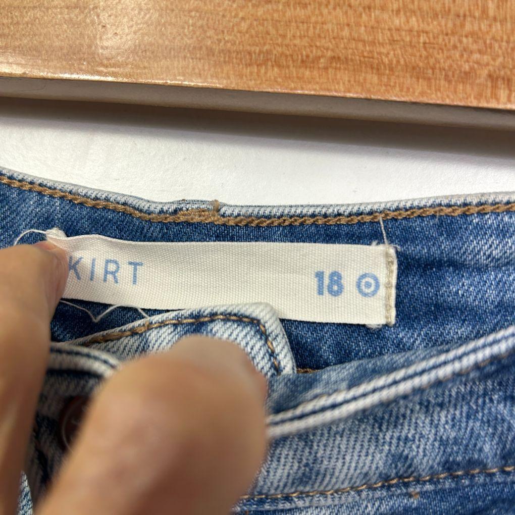 Target Denim Skirt - Size 18 - Image 2