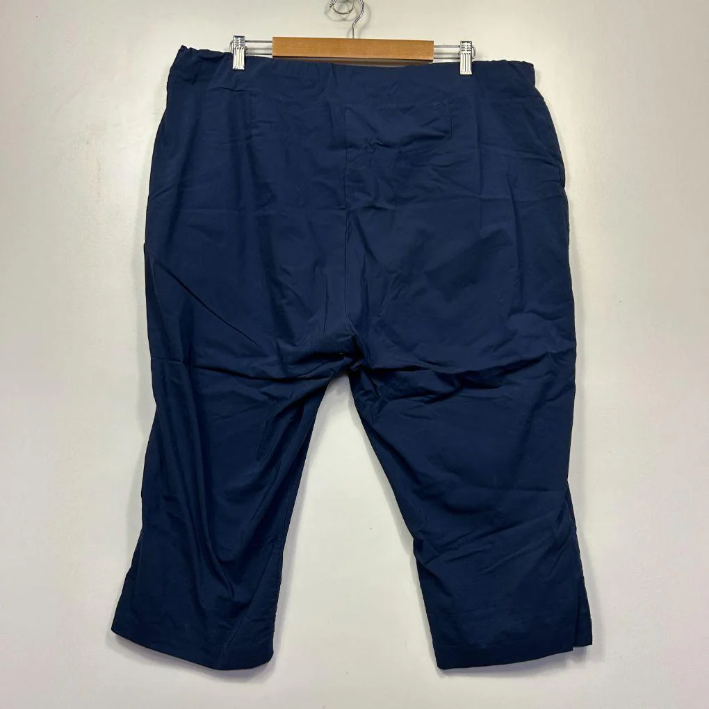 Beme Navy Capri Pants - Size 22 - Image 3