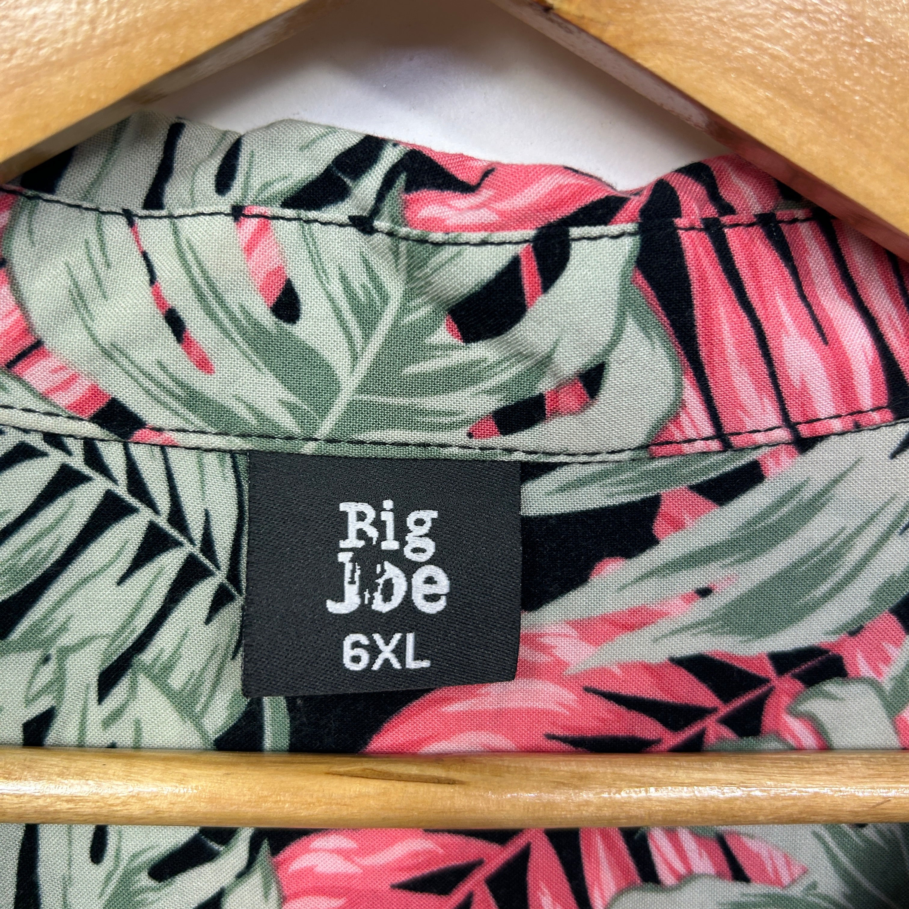 Big Joe Multicoloured Tropical Print Shirt - Size 6XL - Image 3