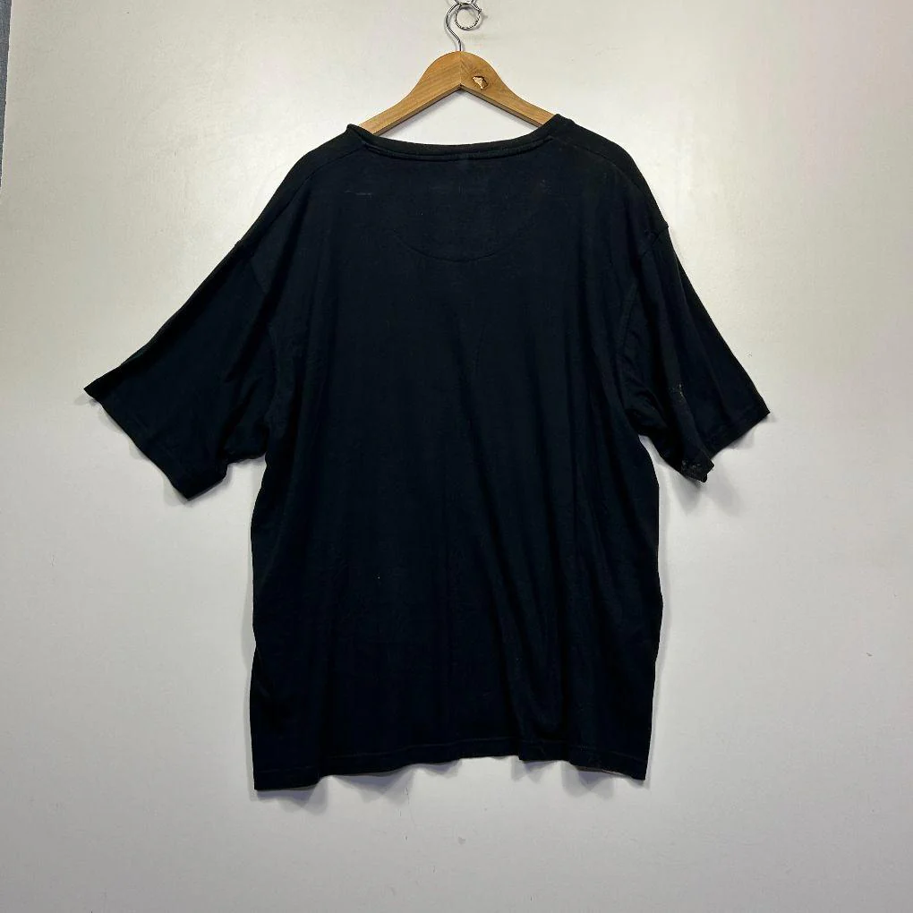 Rivers Black Cotton Mens T-Shirt - Size 3XL - Image 5