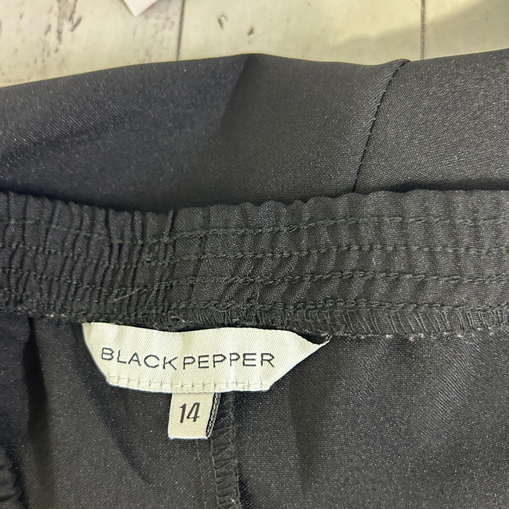Black Pepper Black Pants - Size 14 - Image 2