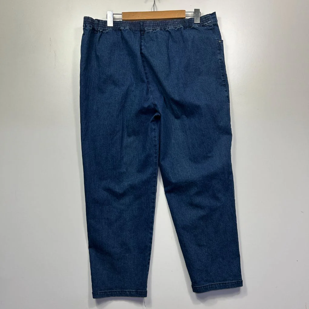 Black Pepper Blue Pull-On Jeans - Size 20 - Image 5