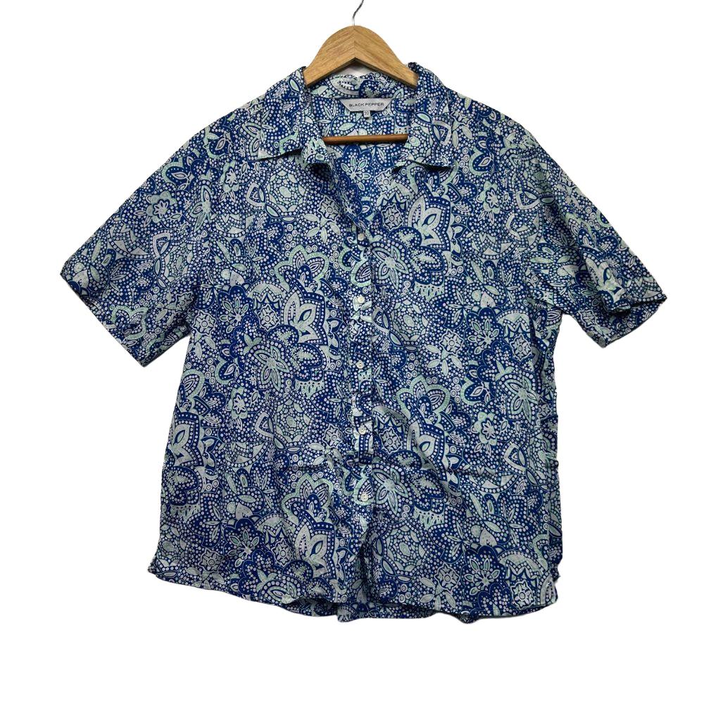 Black Pepper Cotton Top - Size 20