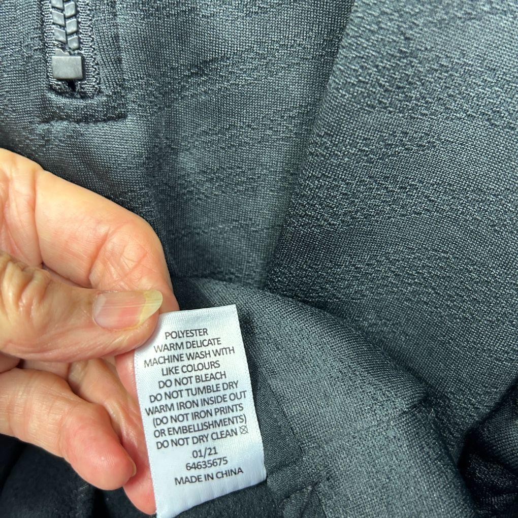 Target Active Black Zip-Up Jumper - Size 20 - Image 3