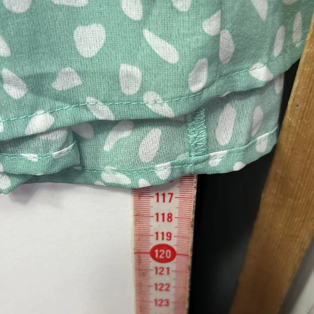 Blue Vanilla Curve Green Spot Print Dress - Size 20 - Image 7