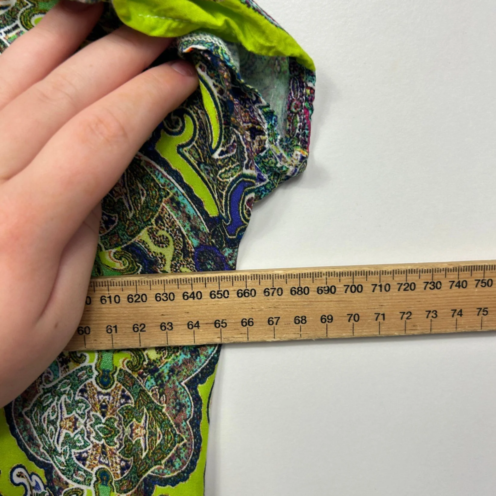 Boho Australia Multicoloured Maxi Kaftan Bohemian Dress Size 12 14 - Image 7