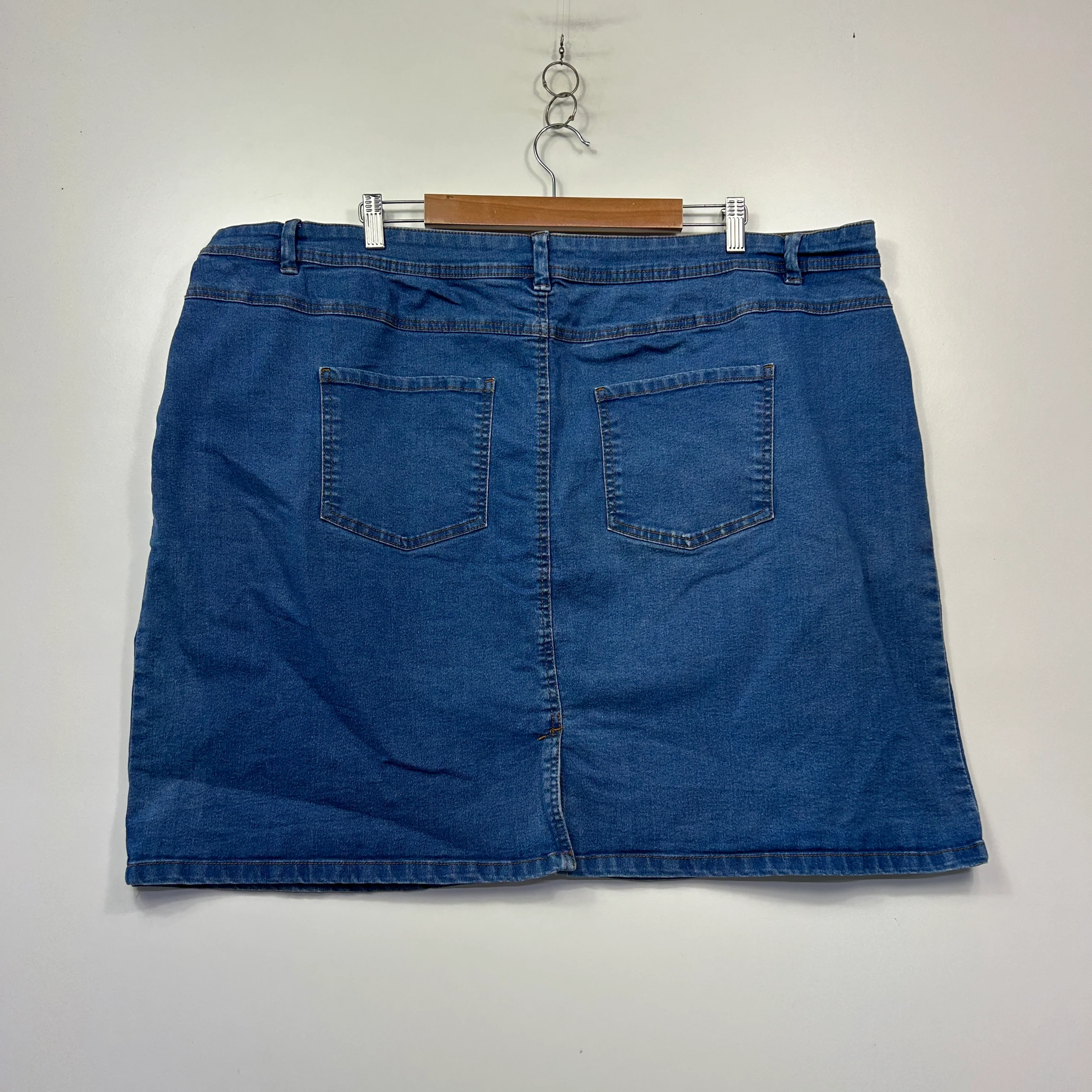 Breakers Blue Denim Skirt - Size 24 - Image 3