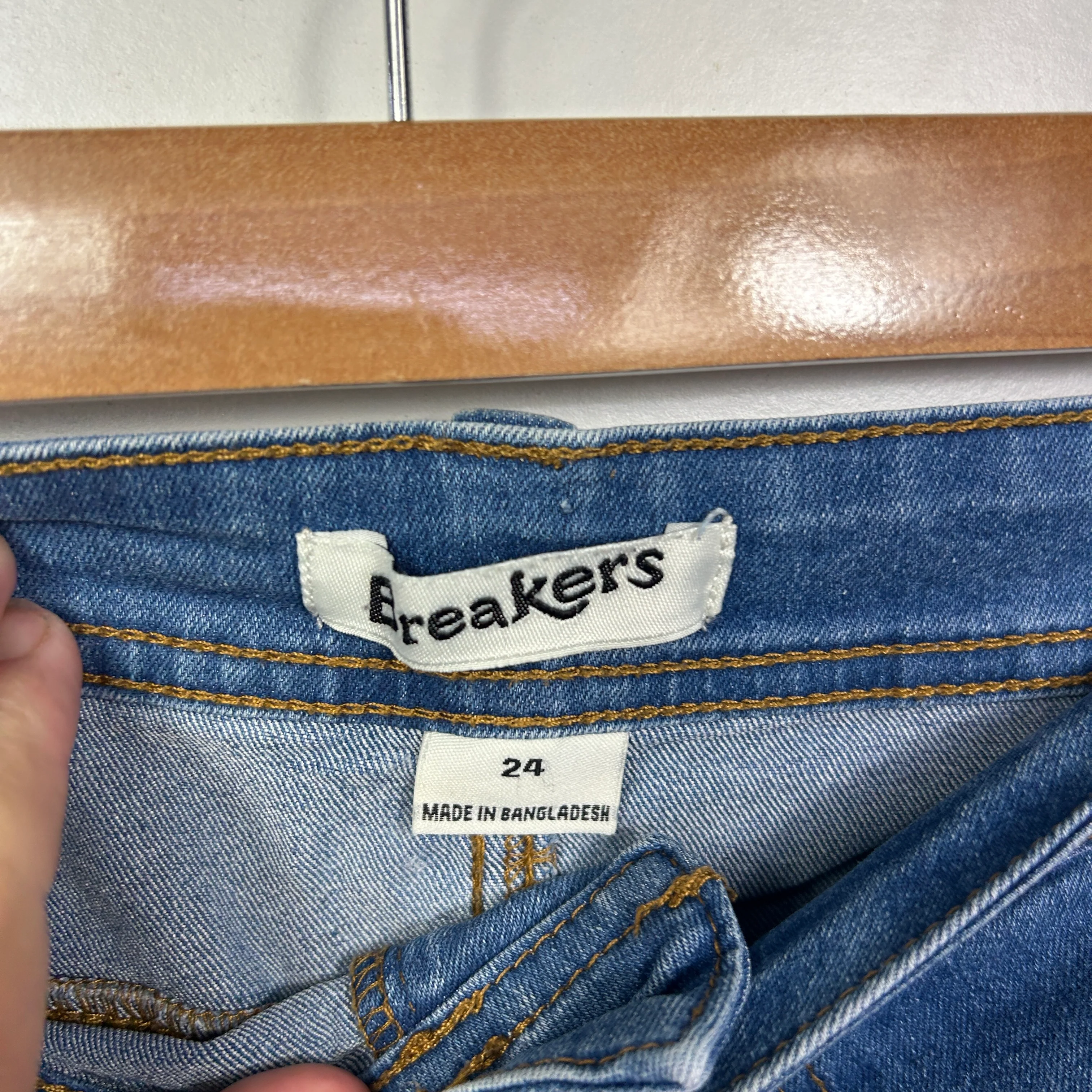 Breakers Blue Denim Skirt - Size 24 - Image 4