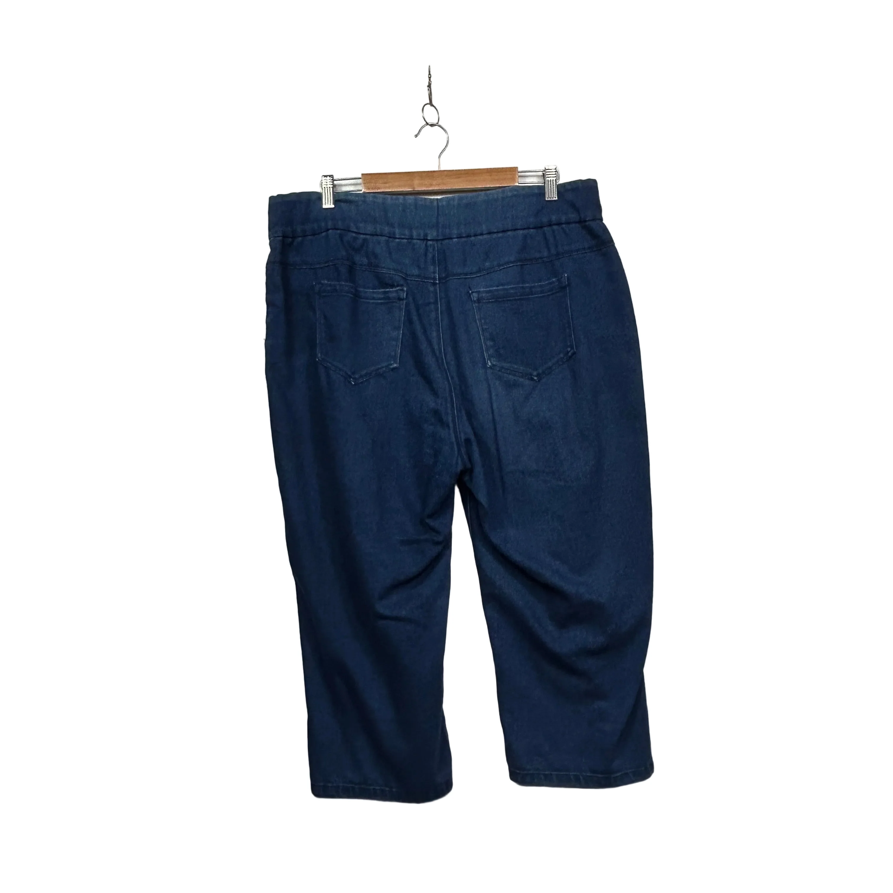 Breakers Navy Capri Denim Pants - Size 18 - Image 3