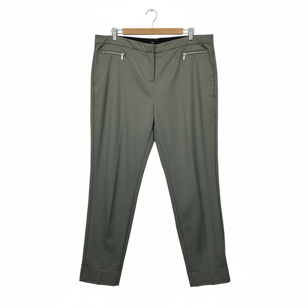 Capture Khaki Zip Pocket Pants - Size 16W