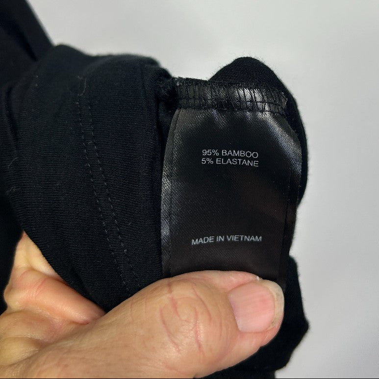Taking Shape Black Sleeveless Tank Top - Size 16/S - Image 3