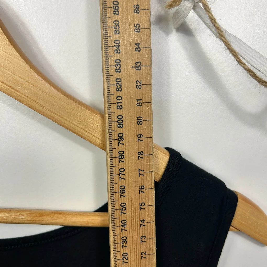 Taking Shape Black Sleeveless Tank Top - Size 16/S - Image 5