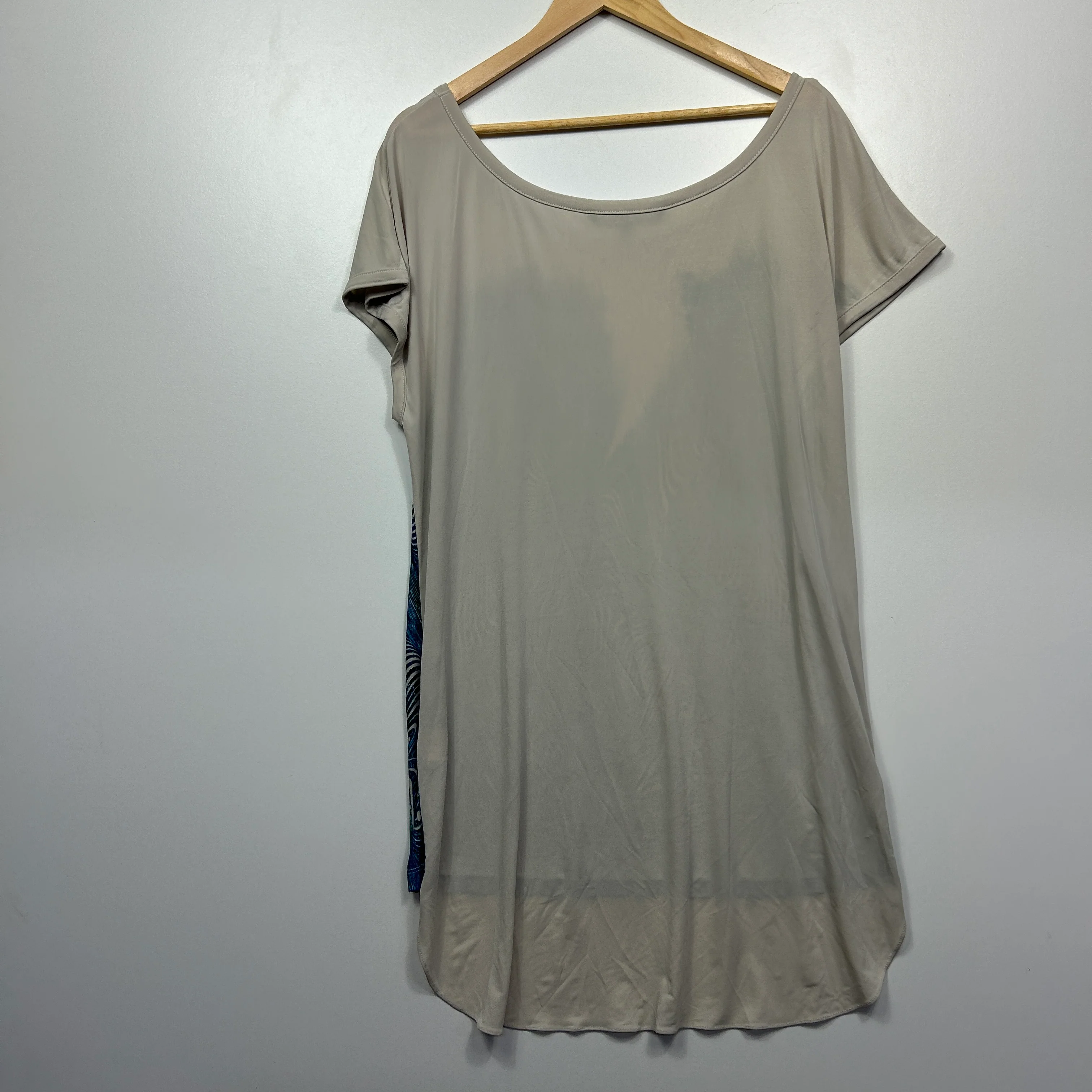 Charlie Brown Taupe Tunic Top - Size 14 - Image 4