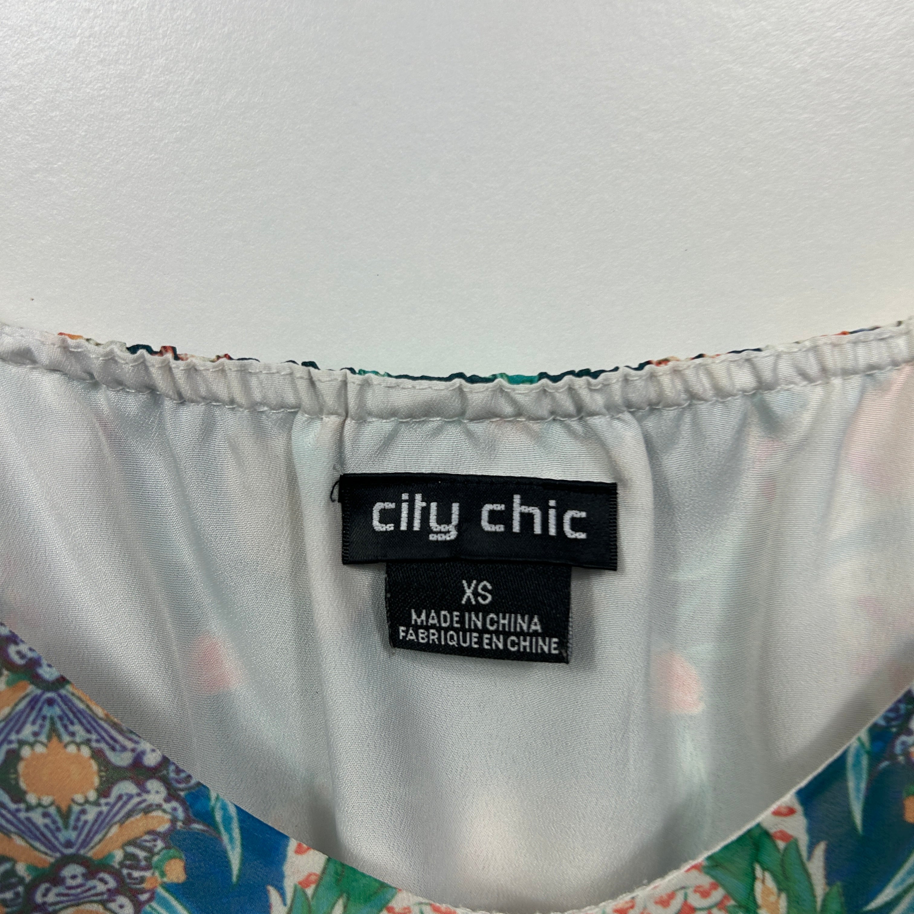 City Chic Boho Playsuit - Size 14/XS - Image 3