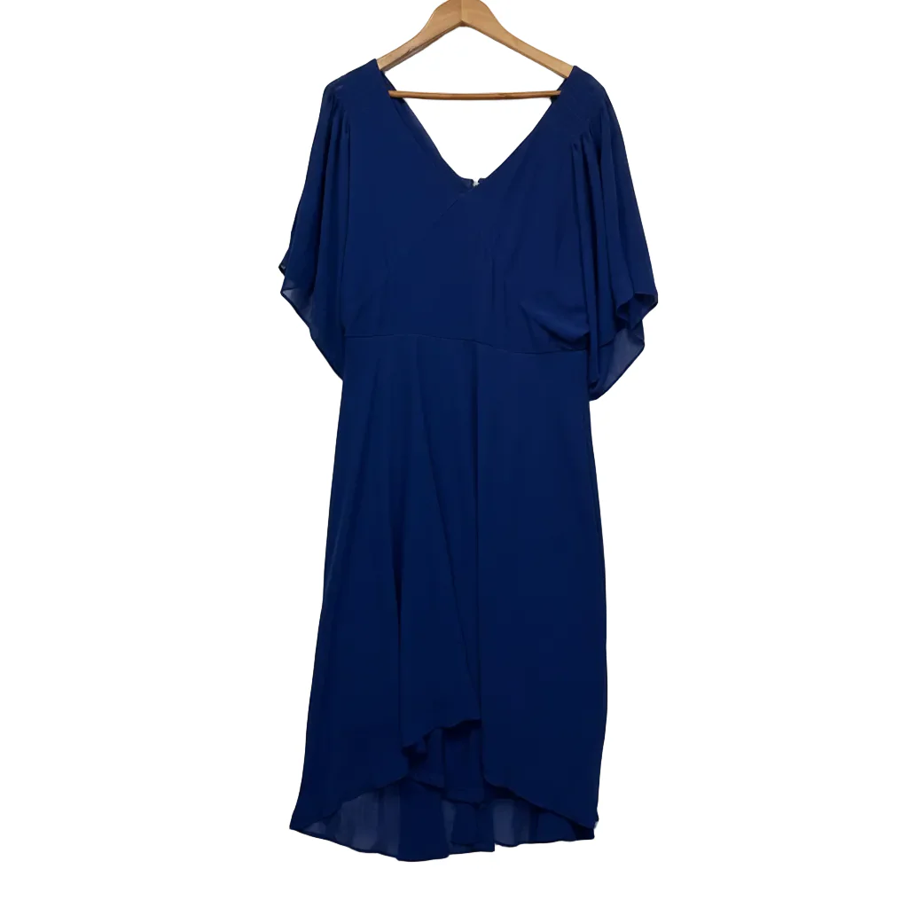 City Chic Royal Blue Cocktail Dress - Size 14/XS