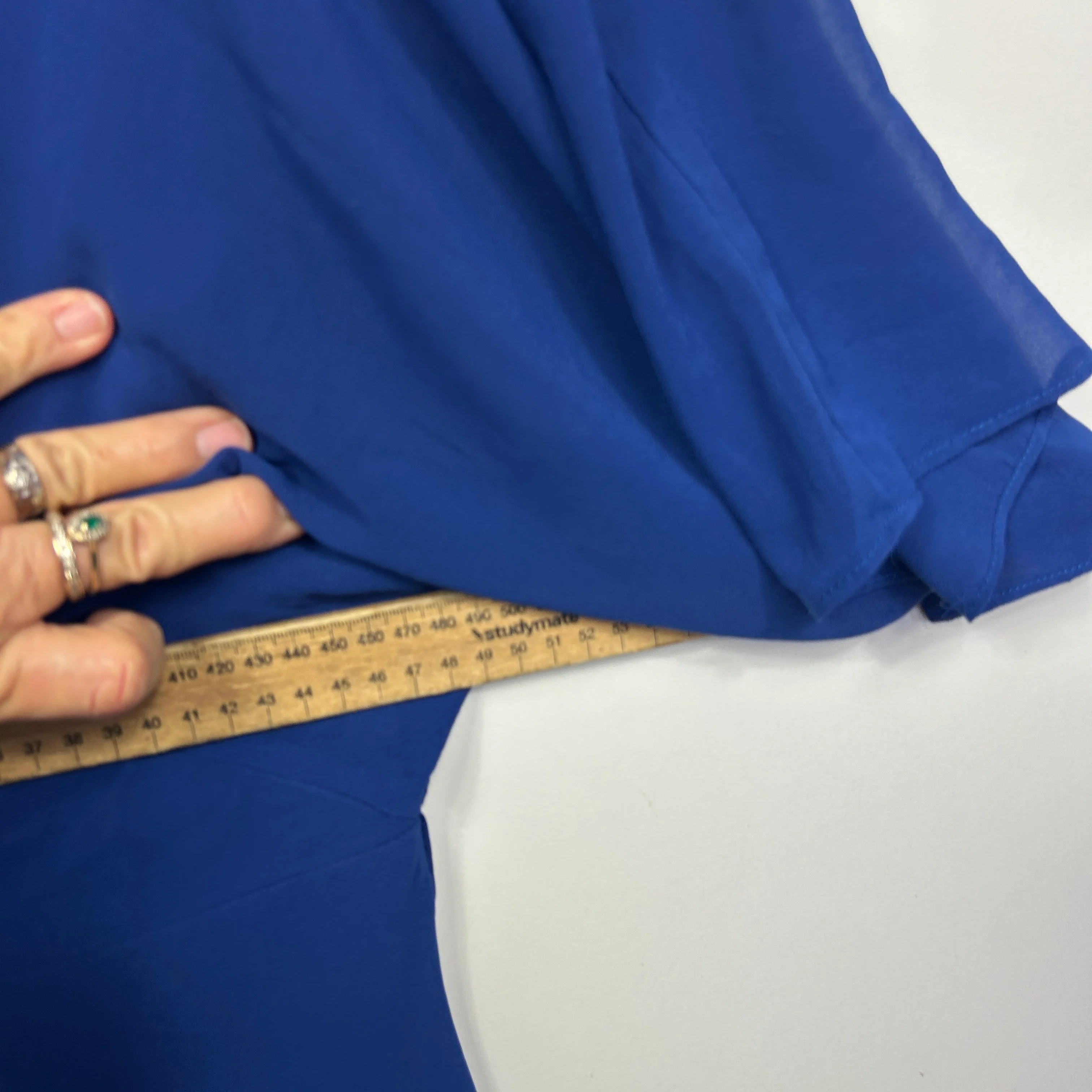 City Chic Royal Blue Cocktail Dress - Size 14/XS - Image 5