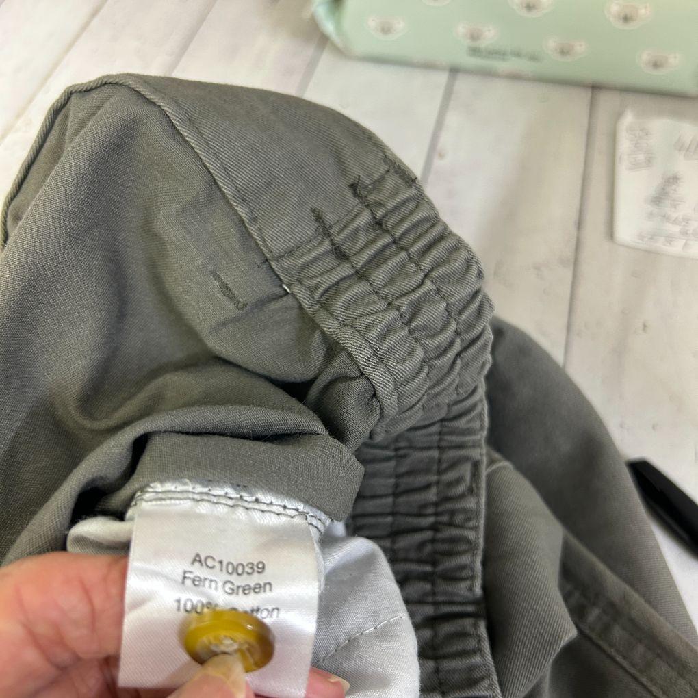Cotton Traders Olive Cotton Chino Pants - Size 42 - Image 3