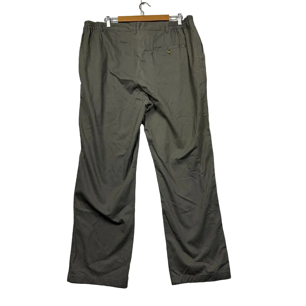 Cotton Traders Olive Cotton Chino Pants - Size 42 - Image 5