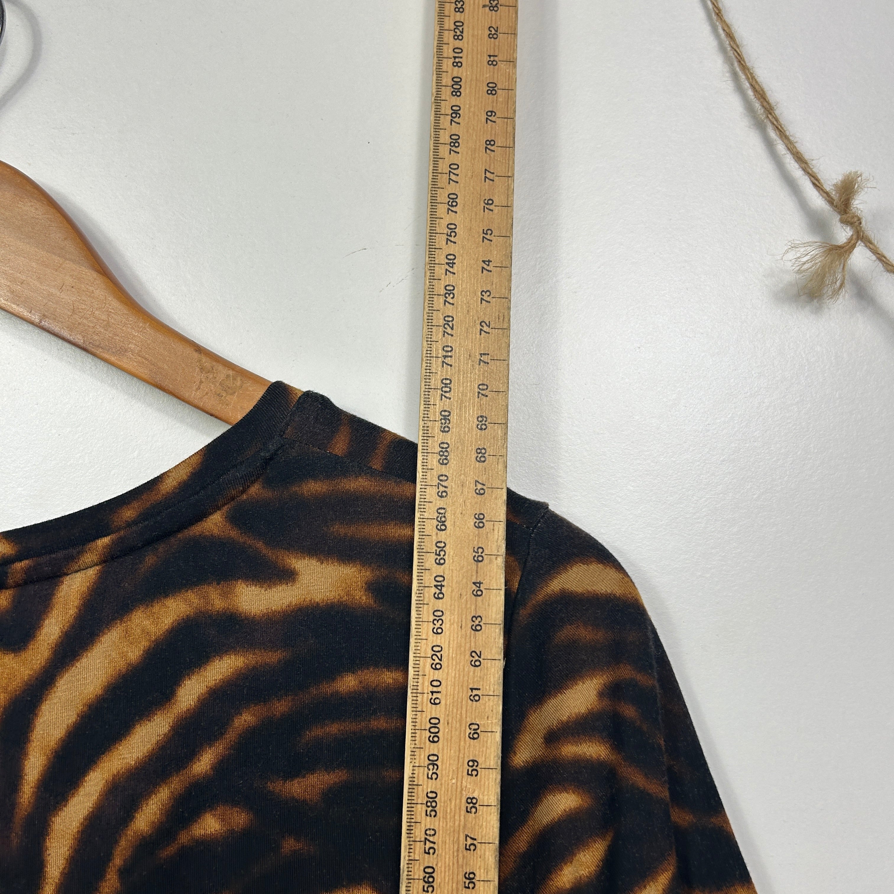 David Lawrence Animal Print Top - Size XL - Image 5