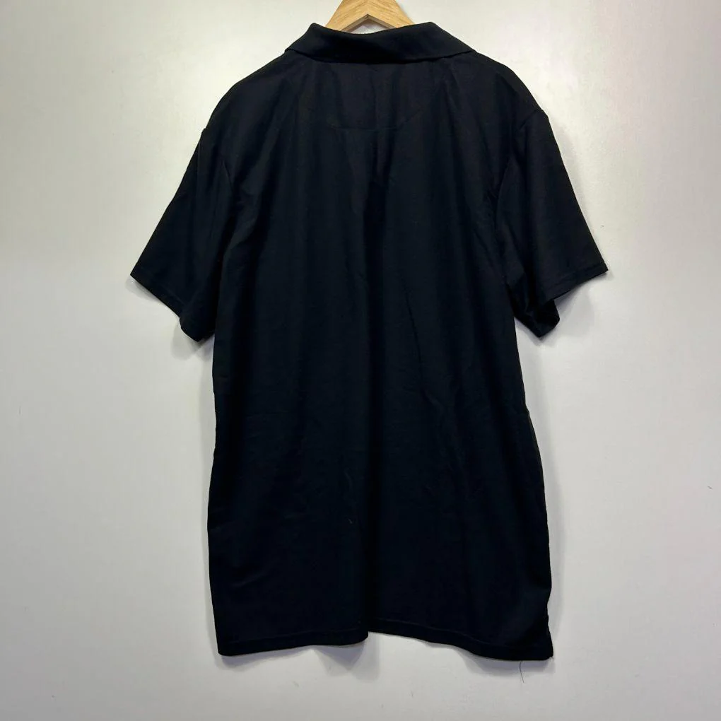 DBK Black Polo Mens Shirt - Size 5XL - Image 3