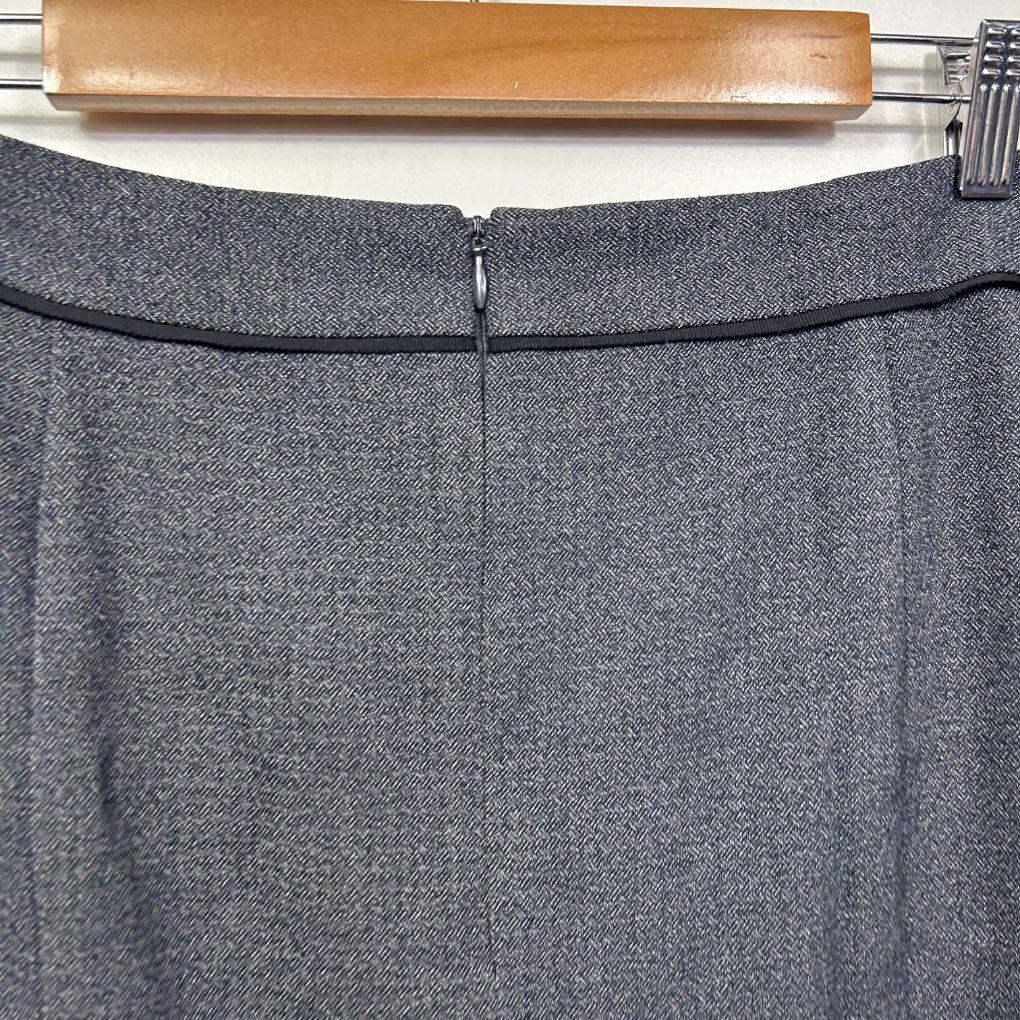 Diana Ferrari Charcoal Grey Pencil Skirt - Size 14 - Image 2