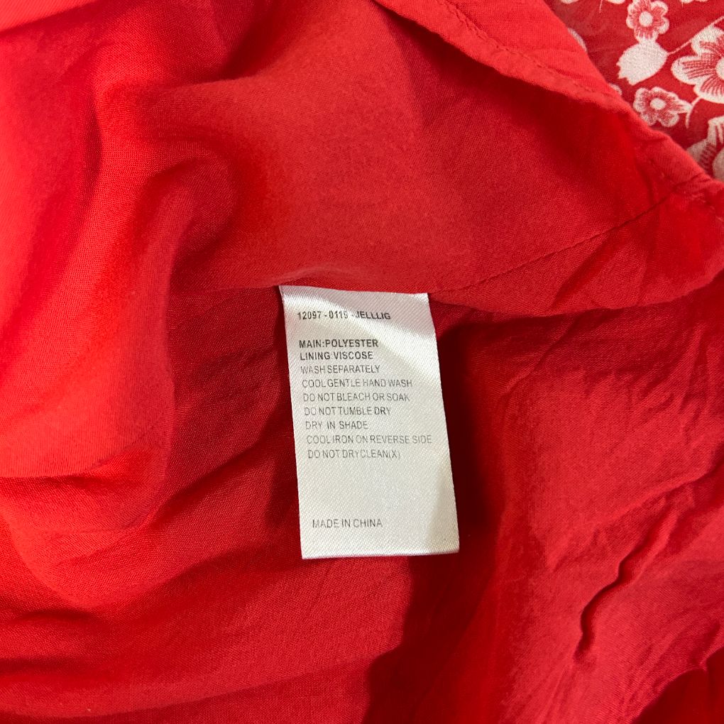 Fate + Becker Red Maxi Skirt - Size 14 - Image 5