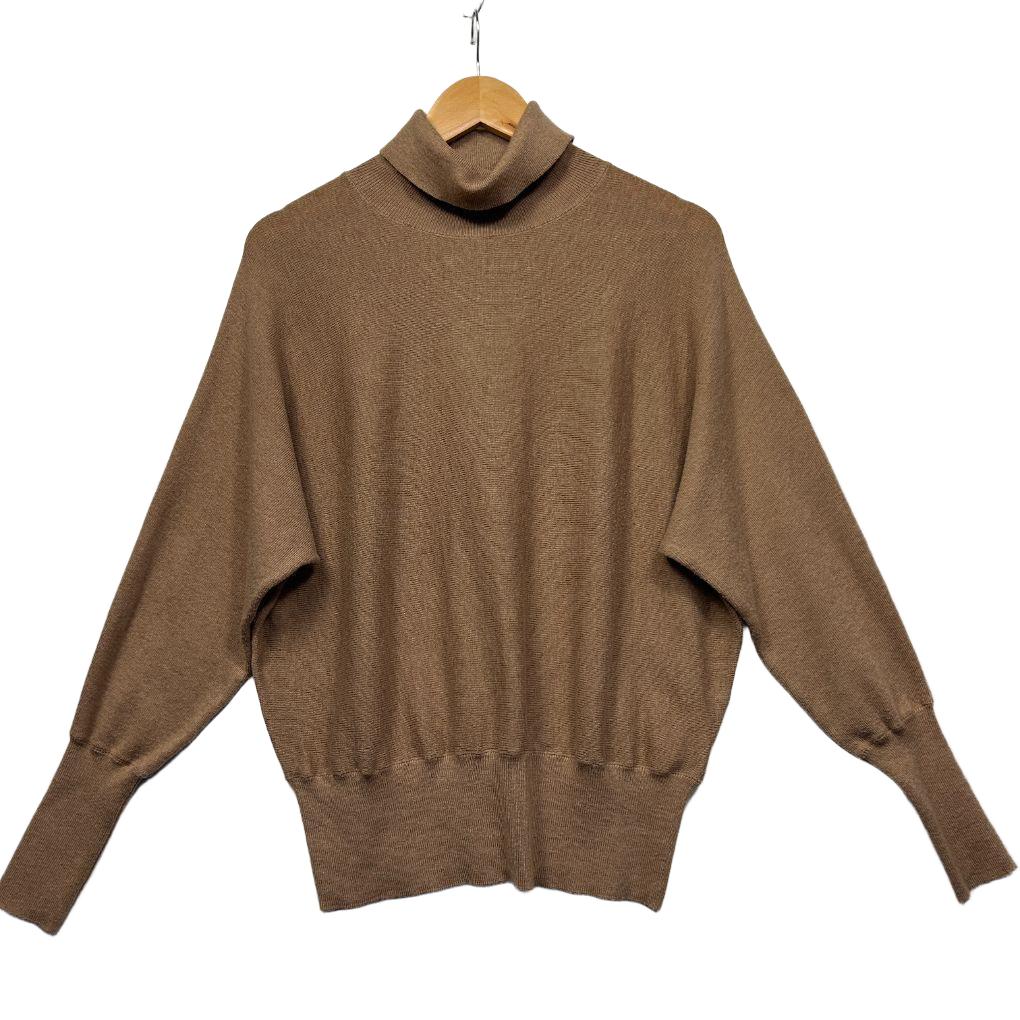 Forever New Wool Blend Camel Jumper - Size L