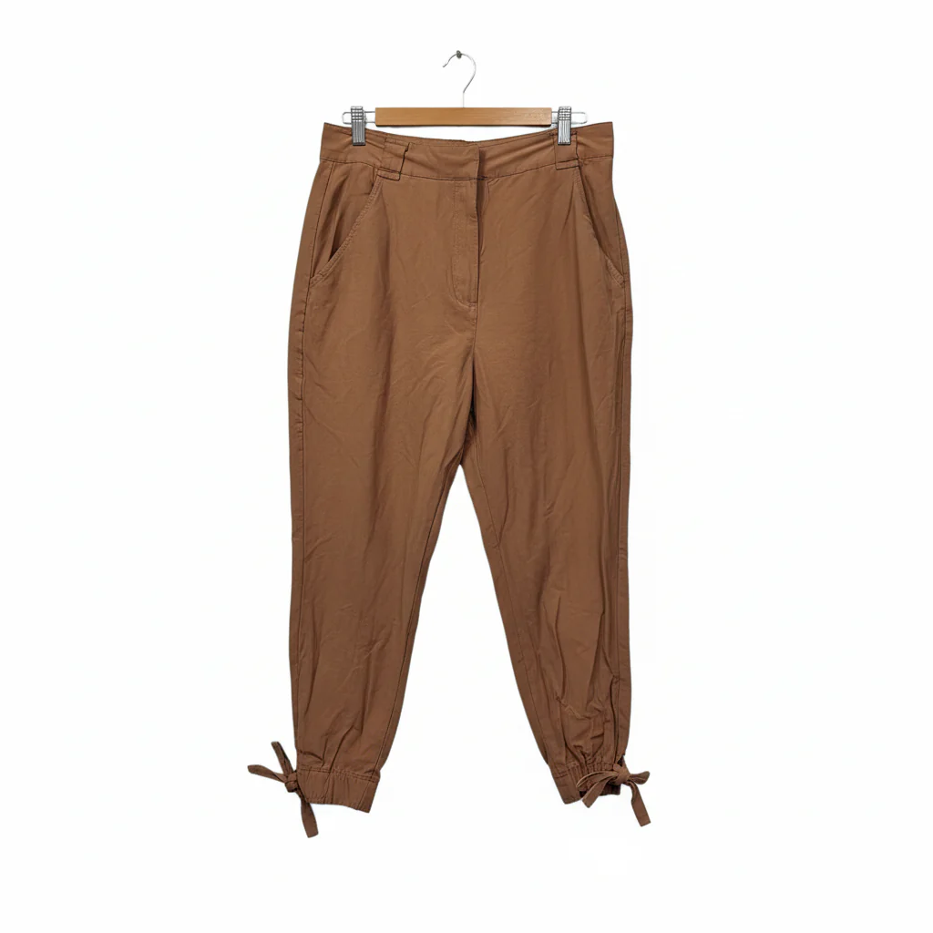 French Connection Tan Jogger Pants - Size 14