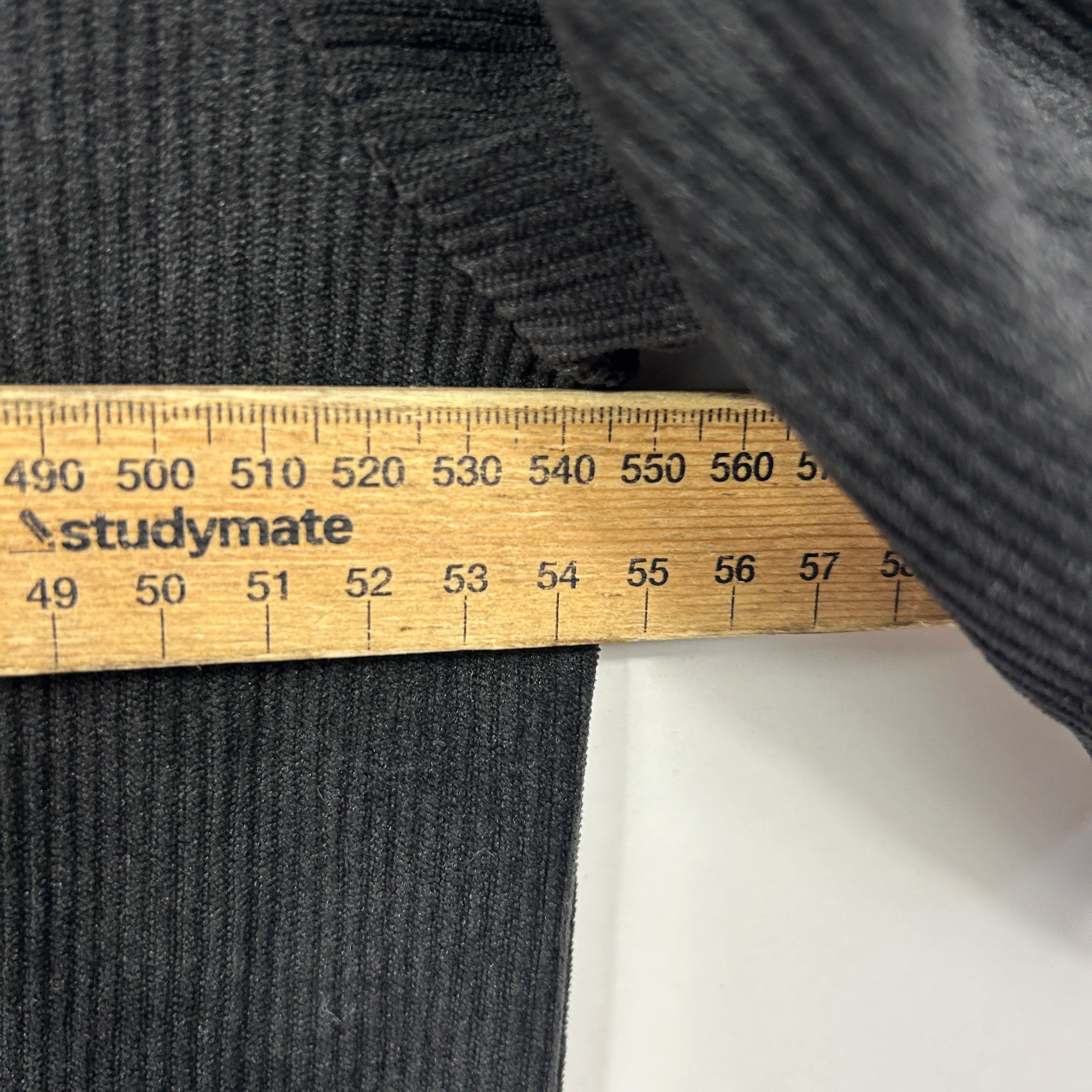 Got Style Black Ribbed Textured Top - Size L - Image 5