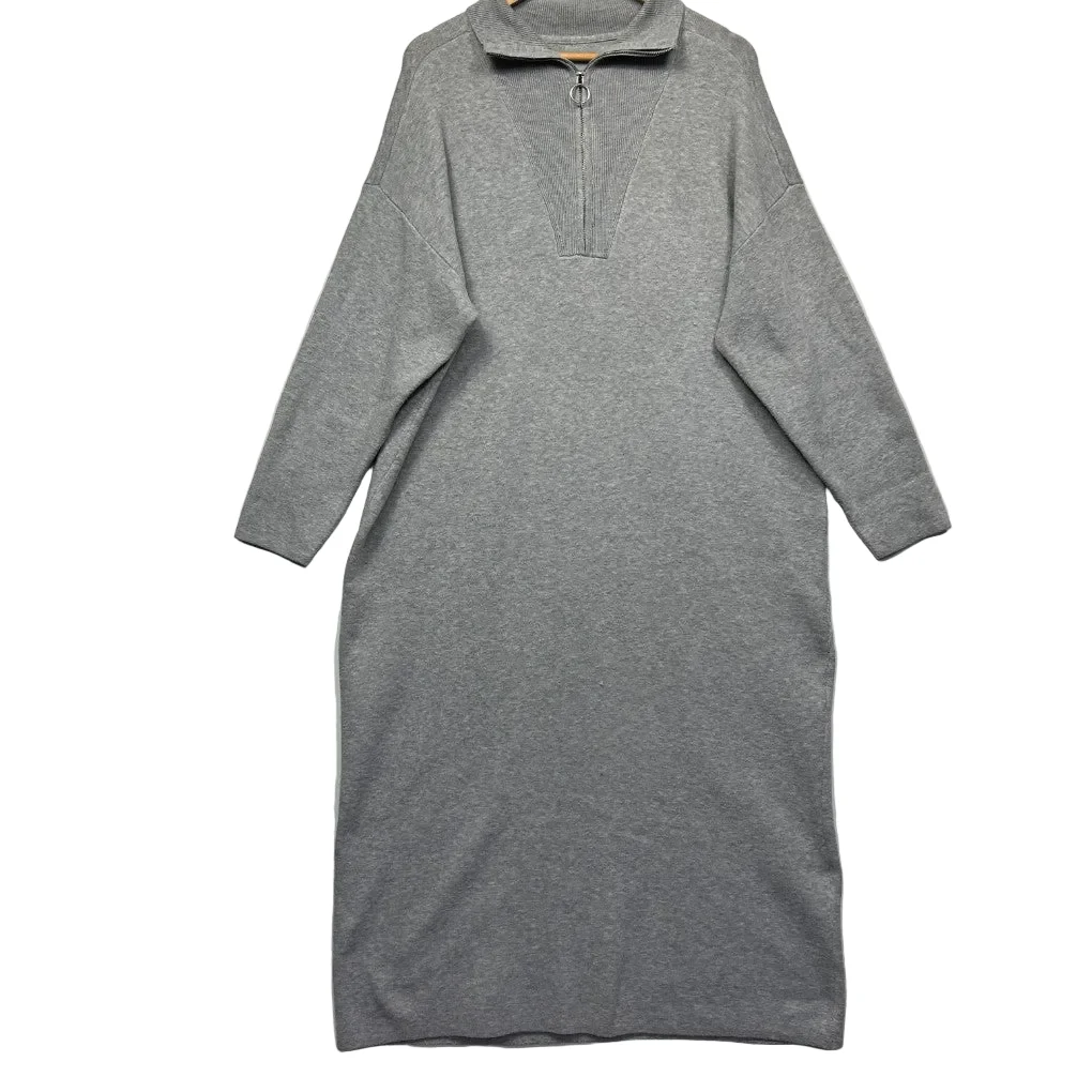 Grey Knit Dress - Size 16