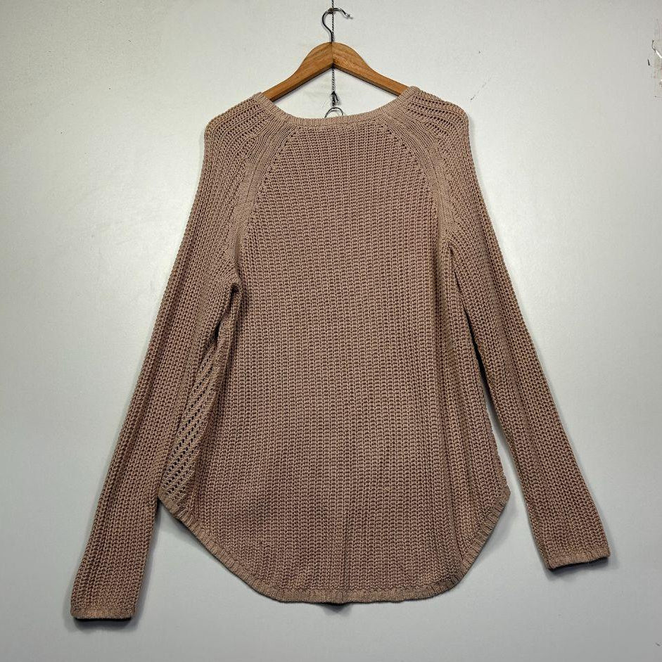 H&M Cotton Blend Knit Sweater - Size L - Image 4