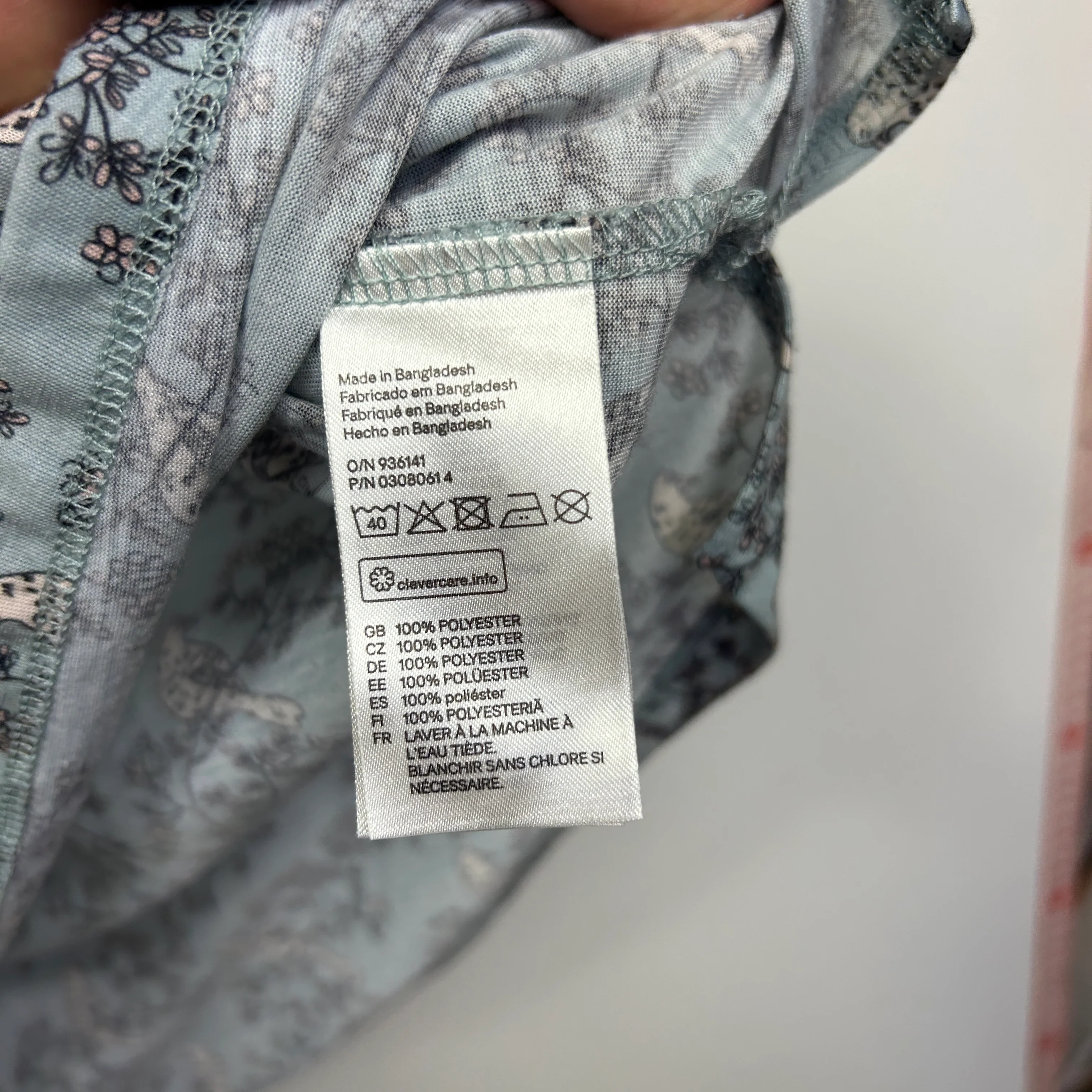 H&M Bird Print Top - Size L - Image 3